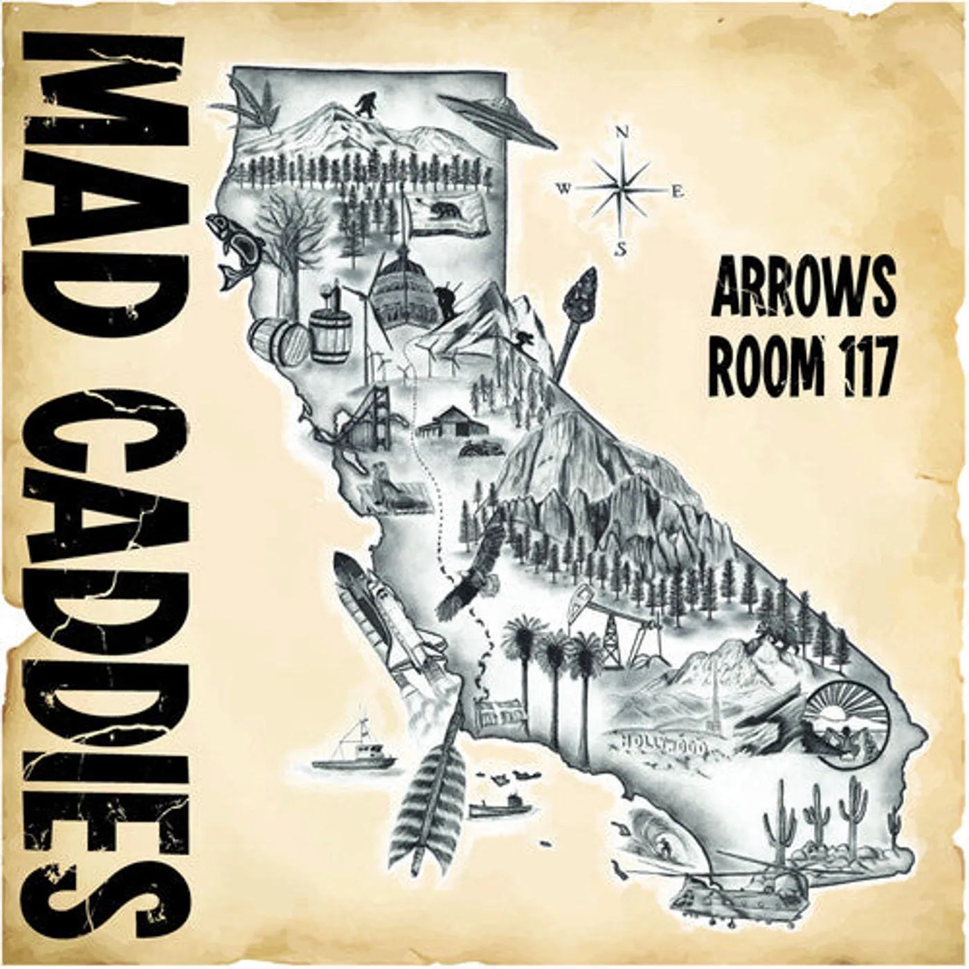 Mad Caddies LP Vinyl - Arrows Room 117