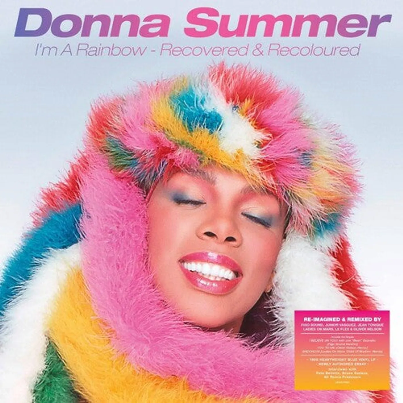 Donna Summer LP Vinyl - I'M A Rainbow: Recovered & Recoloured (Blue) (Ltd)