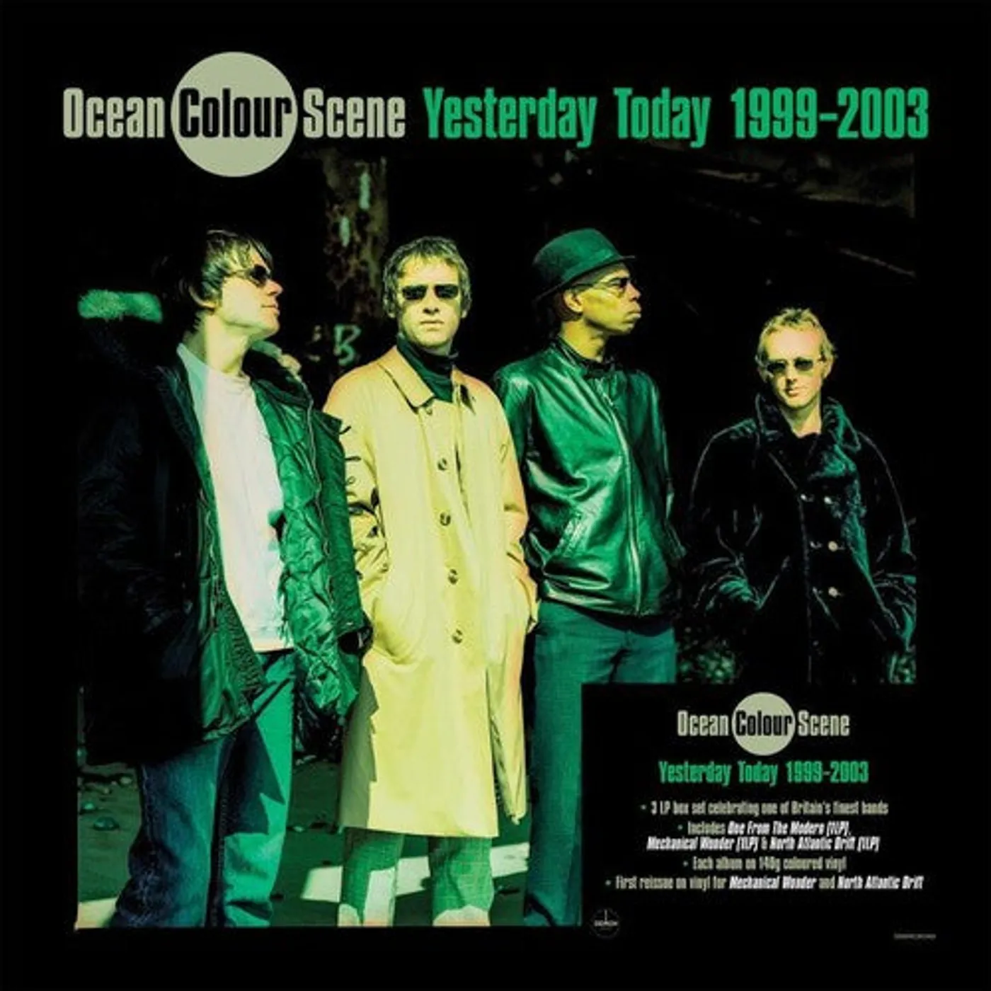 Ocean Colour Scene LP Vinyl - Yesterday Today 1999-2003 (Coloured Vinyl) (Ofgv) (Uk)