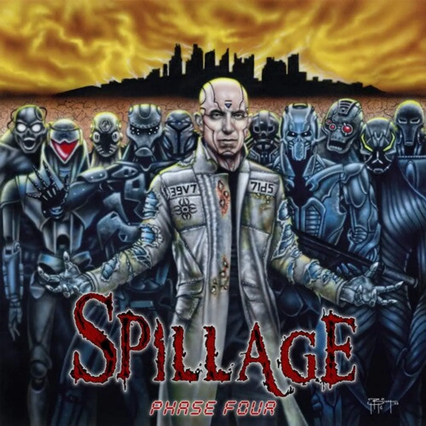 Spillage LP Vinyl - Phase Four (Blue) (Coloured Vinyl) (Ofv)