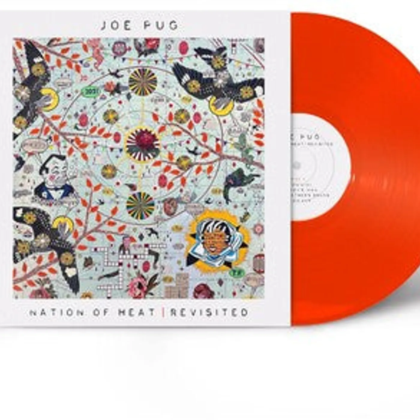 Joe Pug LP Vinyl - Nation Of Heat / Revisited (10In) (Coloured Vinyl) (Org)