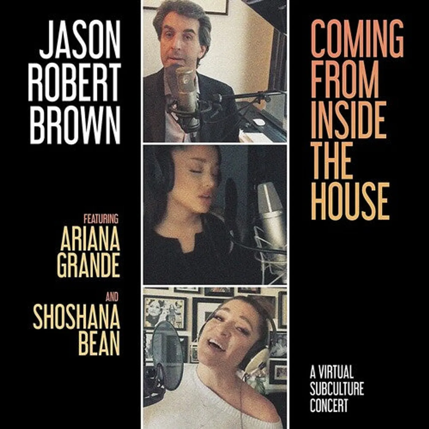 Jason Robert Brown LP Vinyl - Coming From Inside The House (Virtual Subculture)
