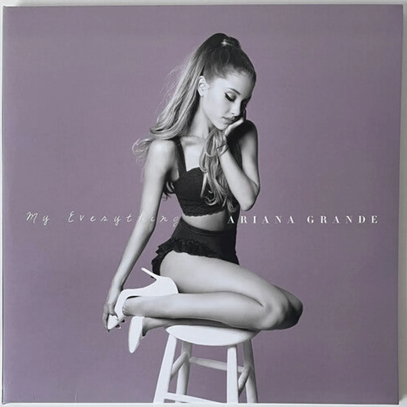 Ariana Grande LP Vinyl - My Everything: 10Th Anniversary - Ltd Pink Vinyl