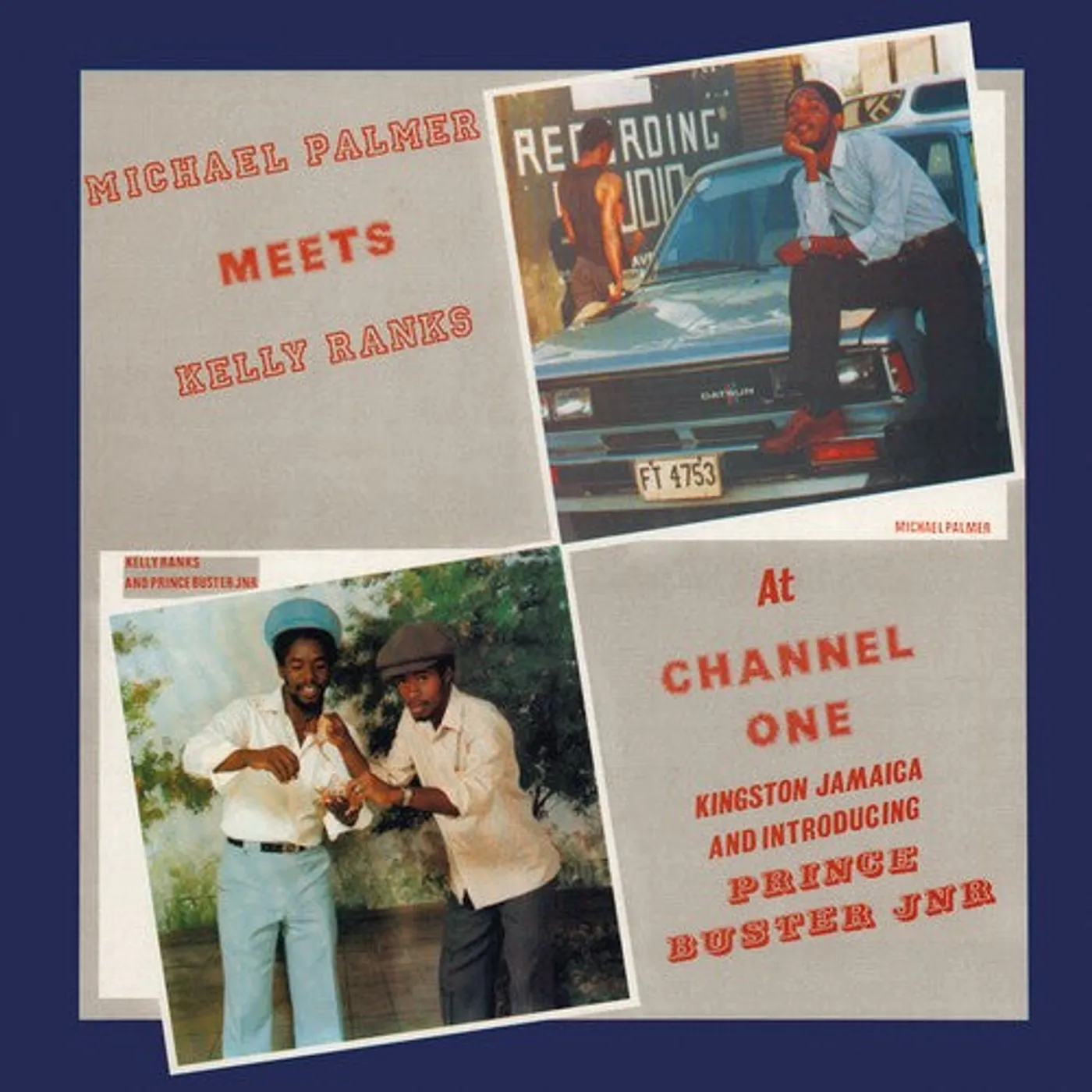 Michael Palmer LP Vinyl - Meets Kelly Ranks At Channell One (Ogv) (Reis)