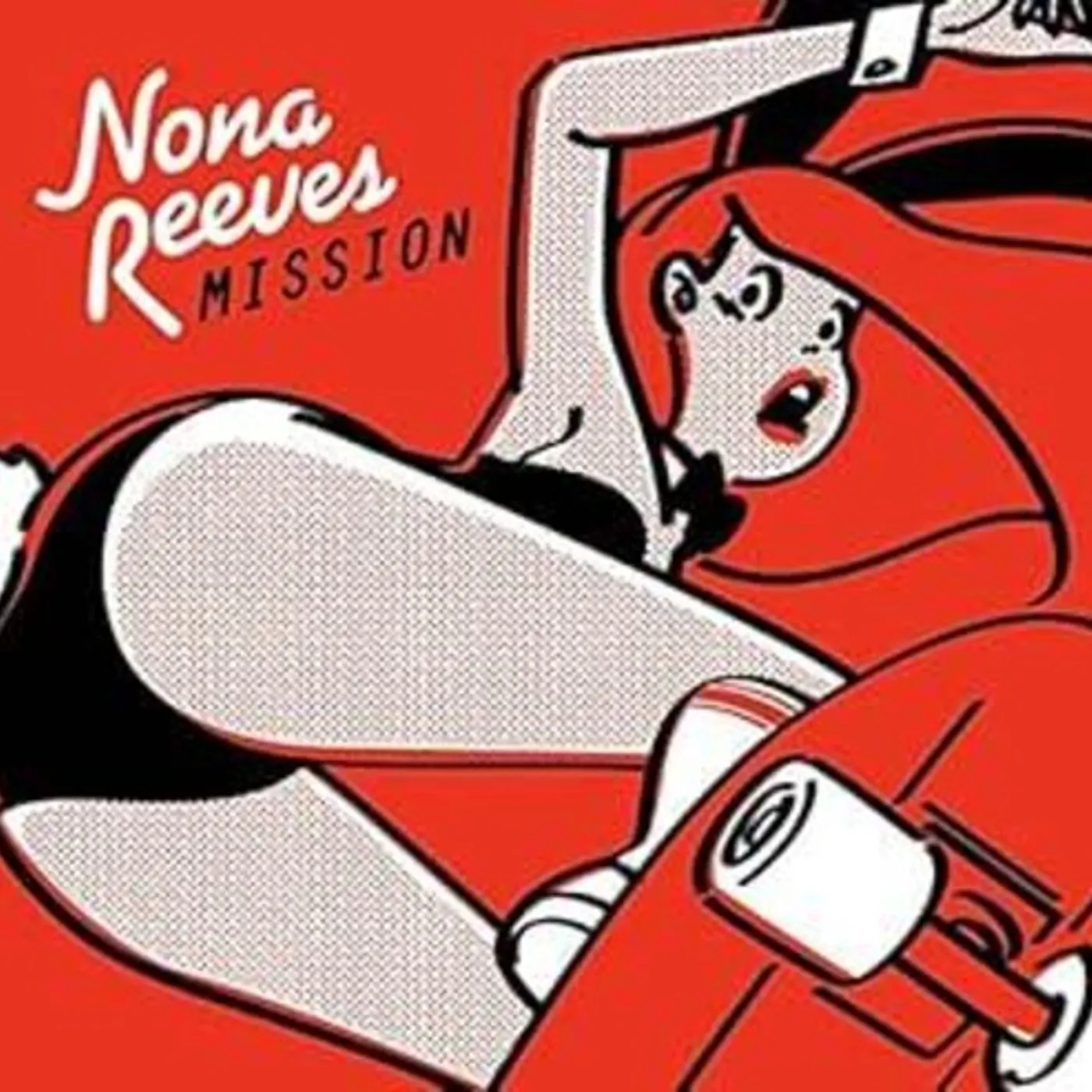 NONA REEVES LP Vinyl - Mission (Coloured Vinyl) (Red)