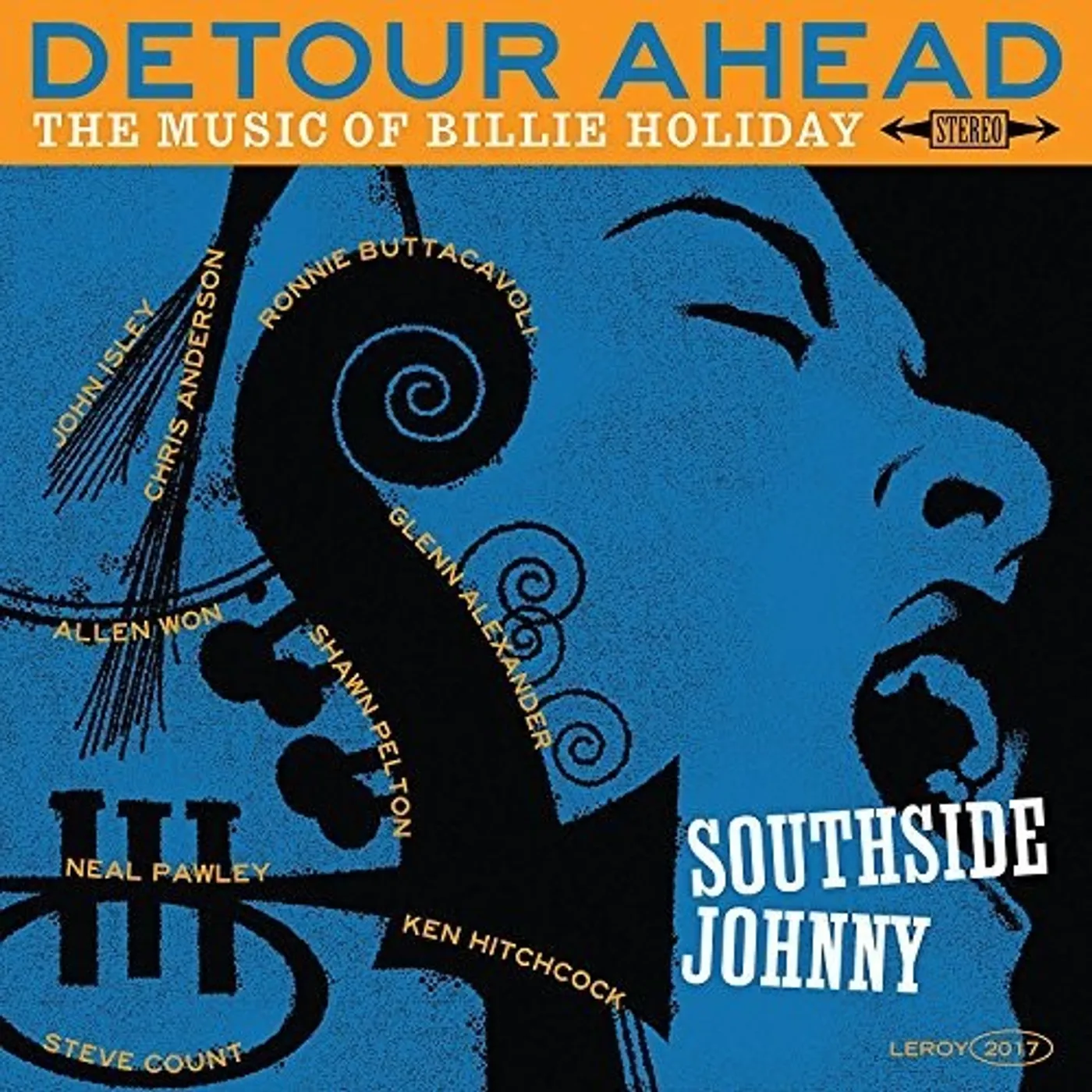 Southside Johnny And The Asbury JukesLP Vinyl - Detour Ahead: Music Of Billie Holiday