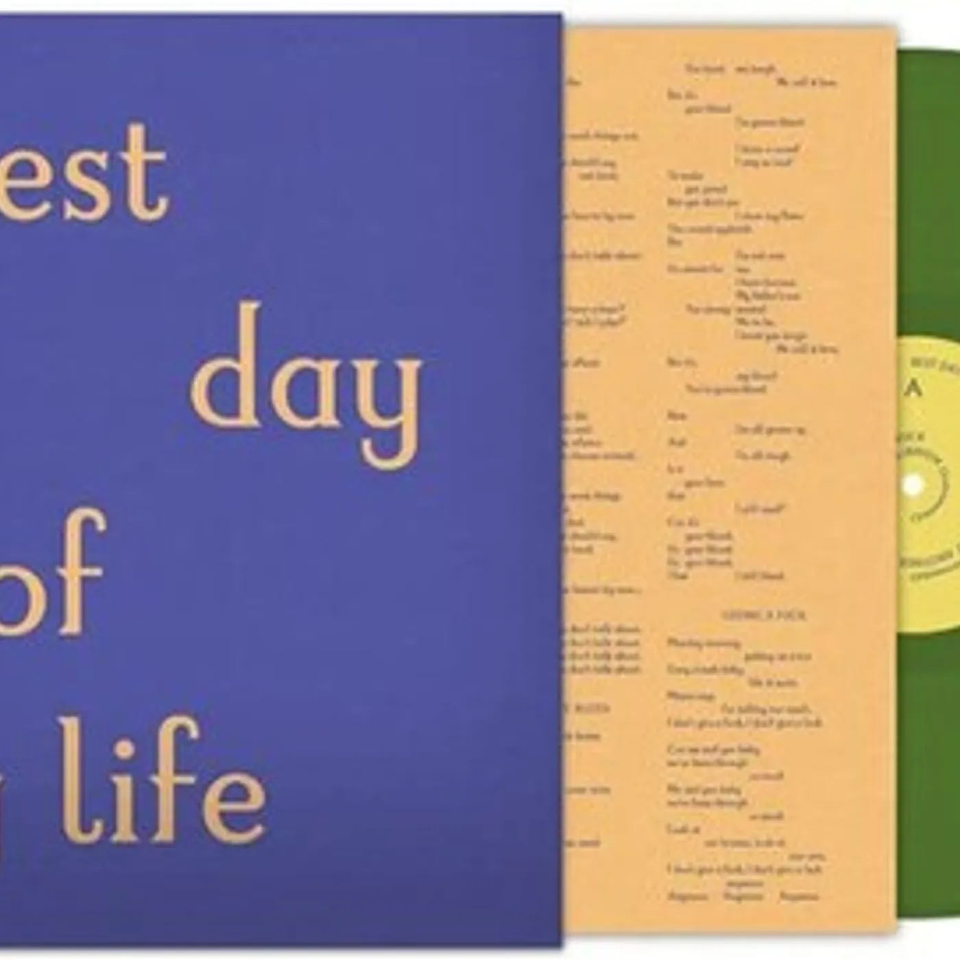 Tom Odell LP Vinyl - Best Day Of My Life (Coloured Vinyl) (Grn)