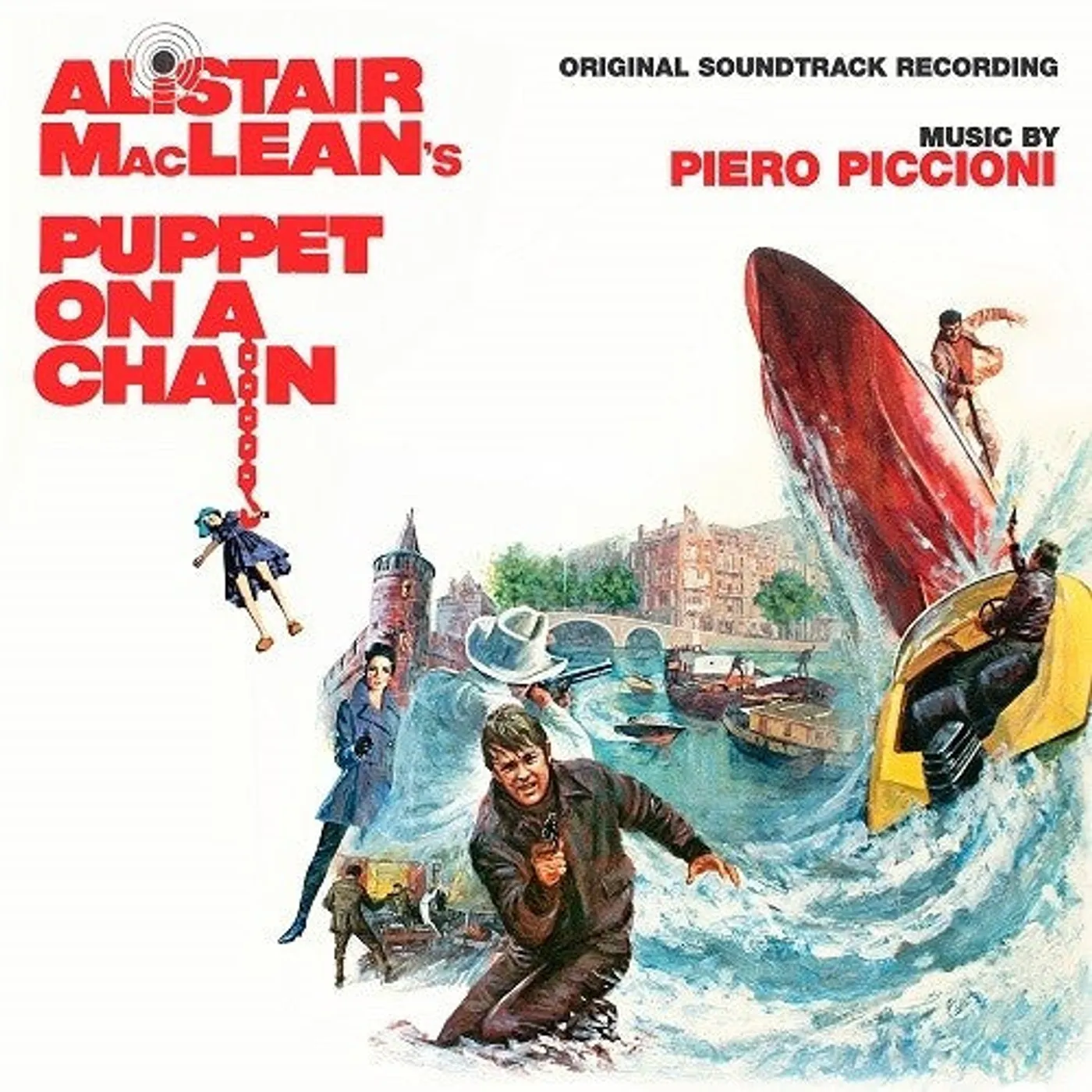 Piero Piccioni LP Vinyl - Puppet On A Chain / Original Soundtrack