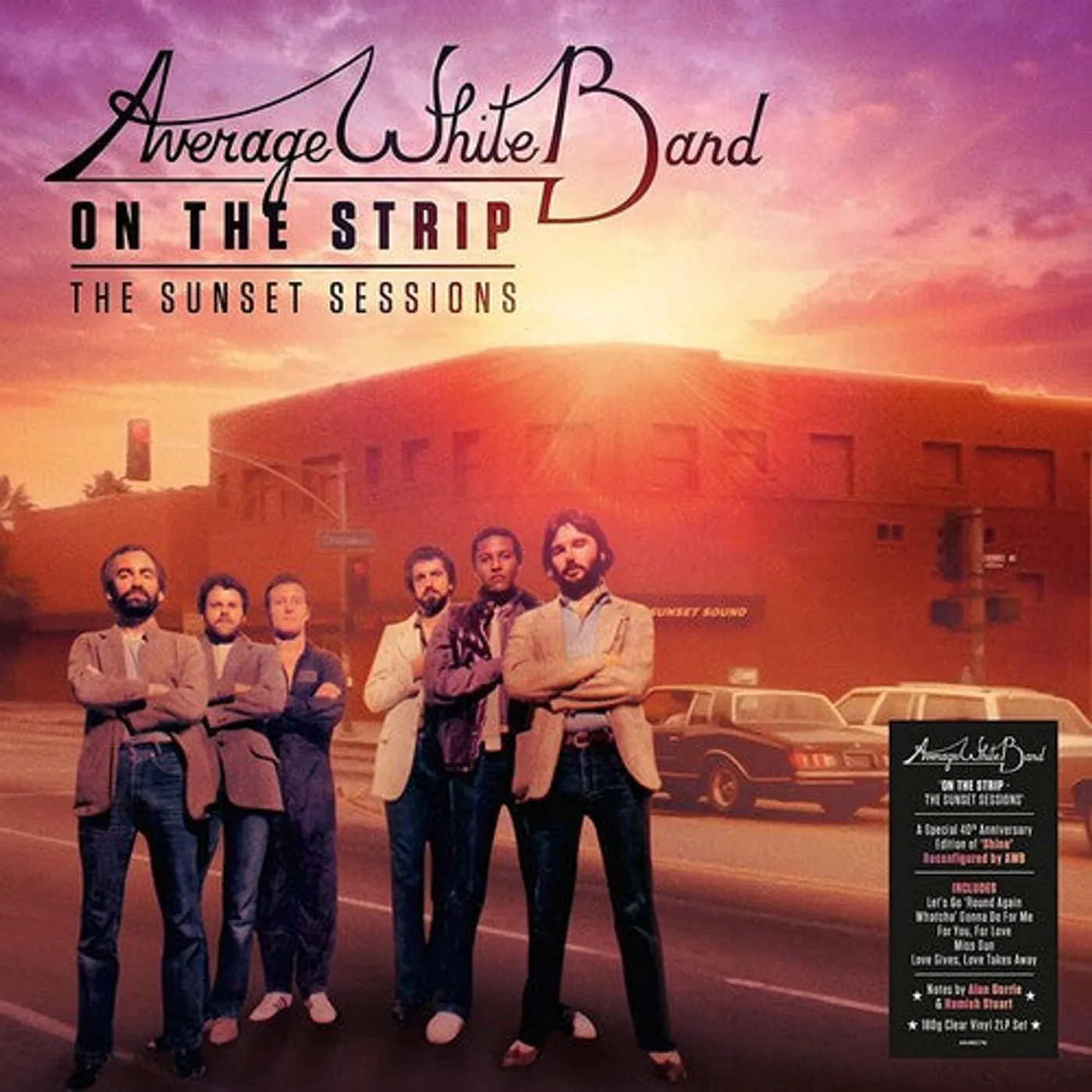 Average White Band LP Vinyl - On The Strip: The Sunset Sessions (Cvnl) (Ogv)
