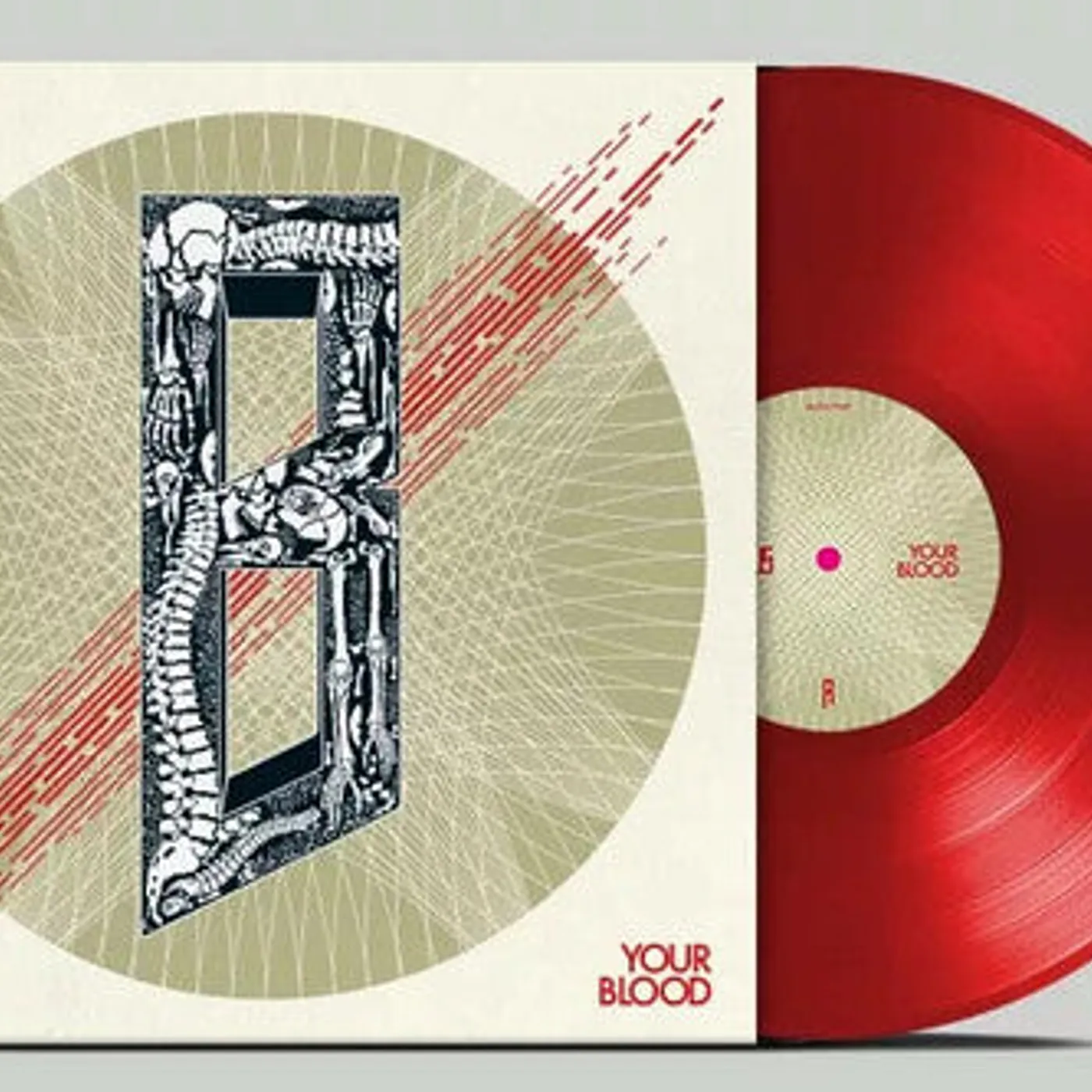 Bombus LP Vinyl - Your Blood - Red (Coloured Vinyl) (Red)