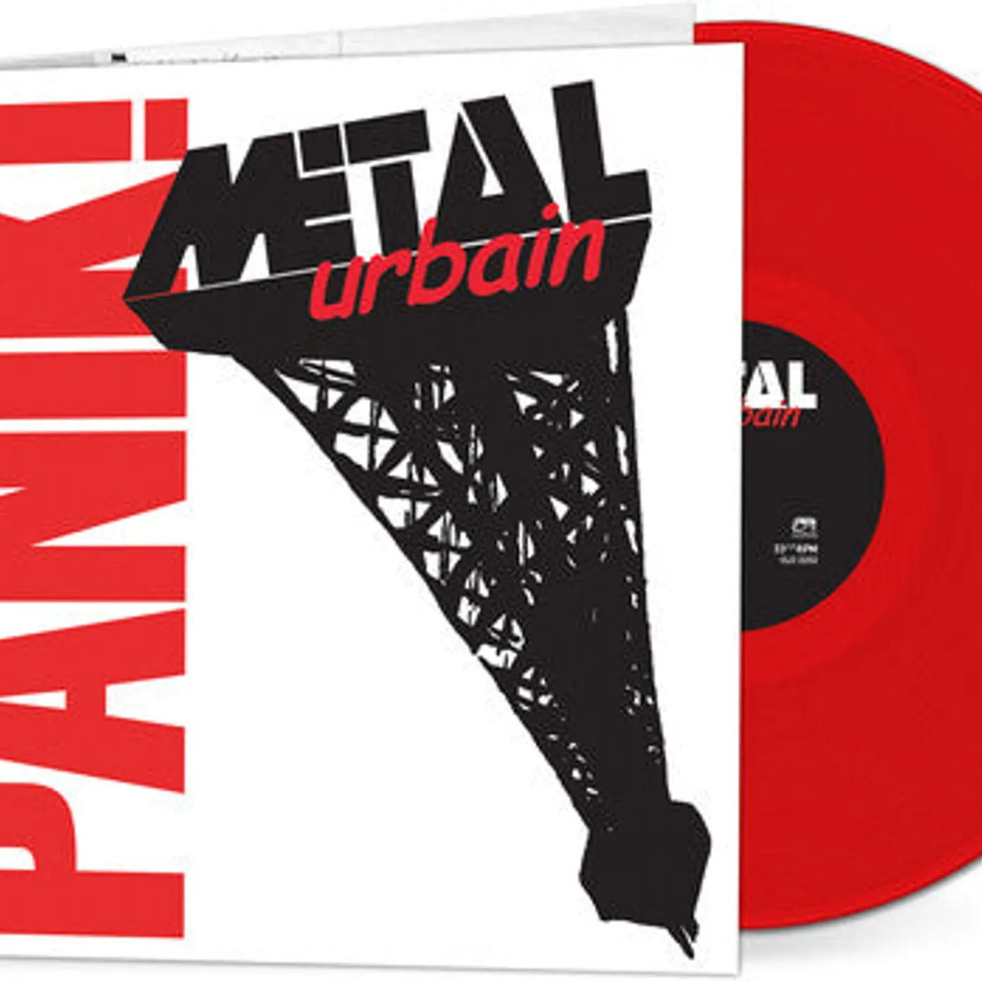 Métal Urbain LP Vinyl - Panik (Red Vinyl) (Gate Fold) (Ltd) (Red)