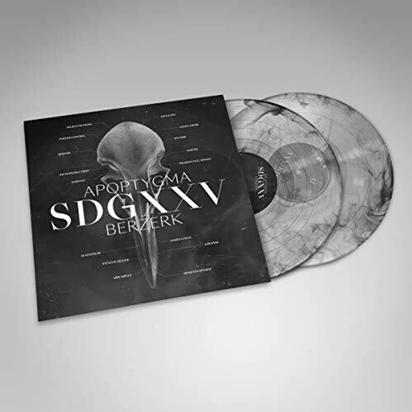 Apoptygma Berzerk LP Vinyl - Sdgxxv (Blk) (Wht)