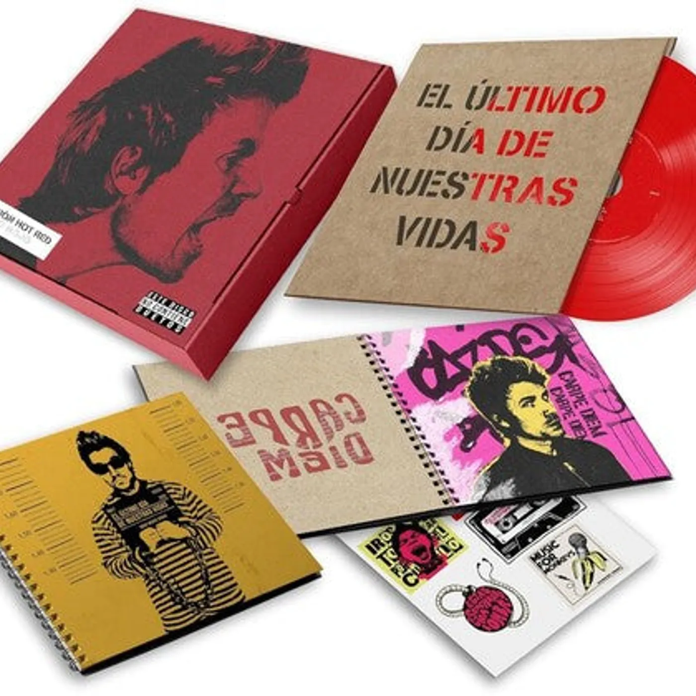 Dani Martin LP Vinyl - El Ultimo Dia De Nuestras Vidas (Coloured Vinyl) (Red) (Spa)