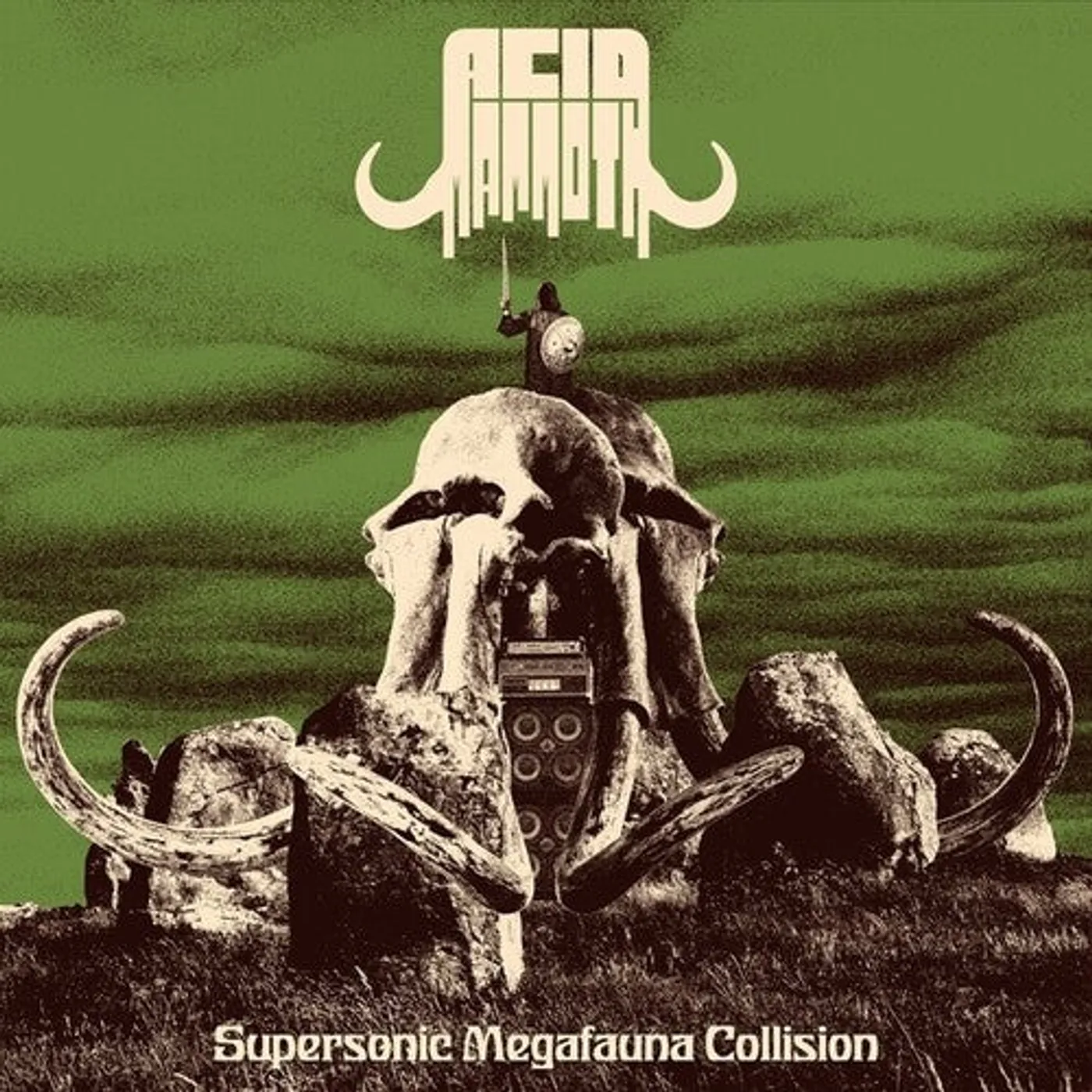 Acid Mammoth LP Vinyl - Supersonic Megafauna Collision (Red)