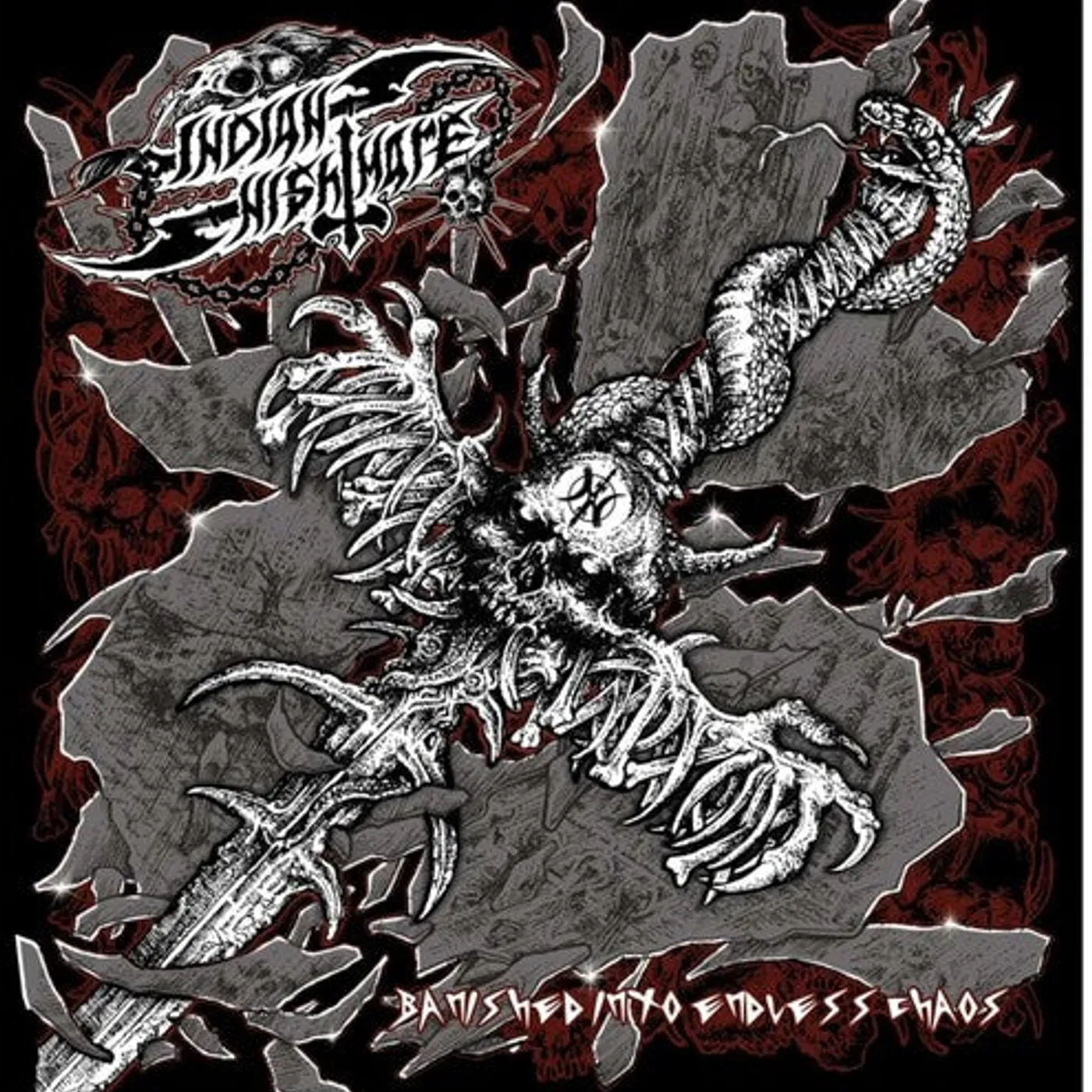 Indian Nightmare LP Vinyl - Banished Into Endless Chaos
