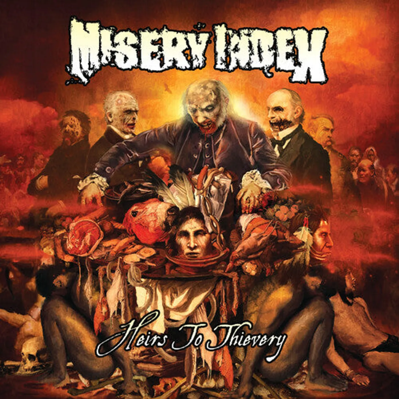 Misery Index LP Vinyl - Heirs To Thievery