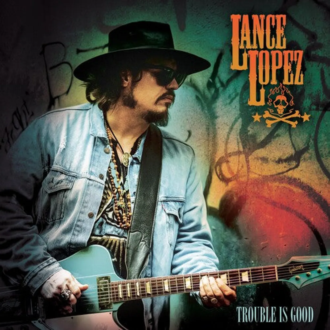 Lance Lopez LP Vinyl - Trouble Is Good - Orange (Coloured Vinyl) (Org)