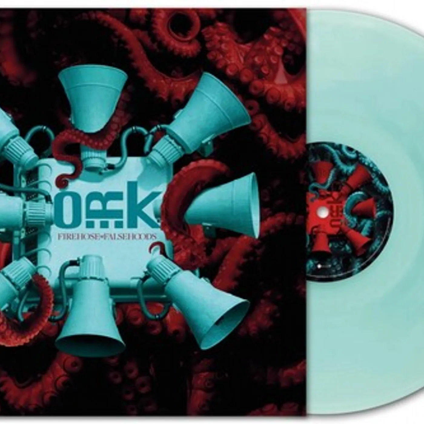 O.R.K. LP Vinyl - Firehose Of Falsehoods (Cbgr) (Coloured Vinyl) (Ofgv) (Uk)