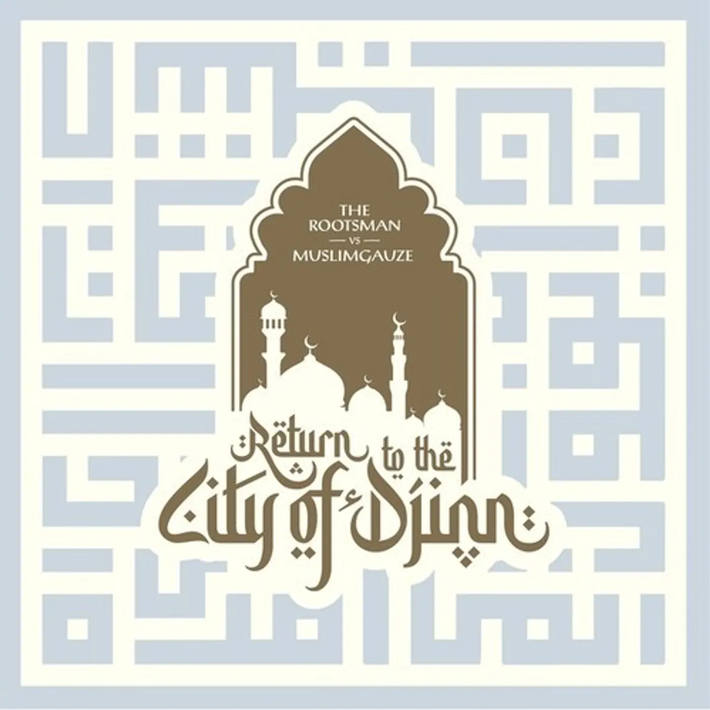 Rootsman Vs Muslimgauze LP Vinyl - Return To The City Of Djinn