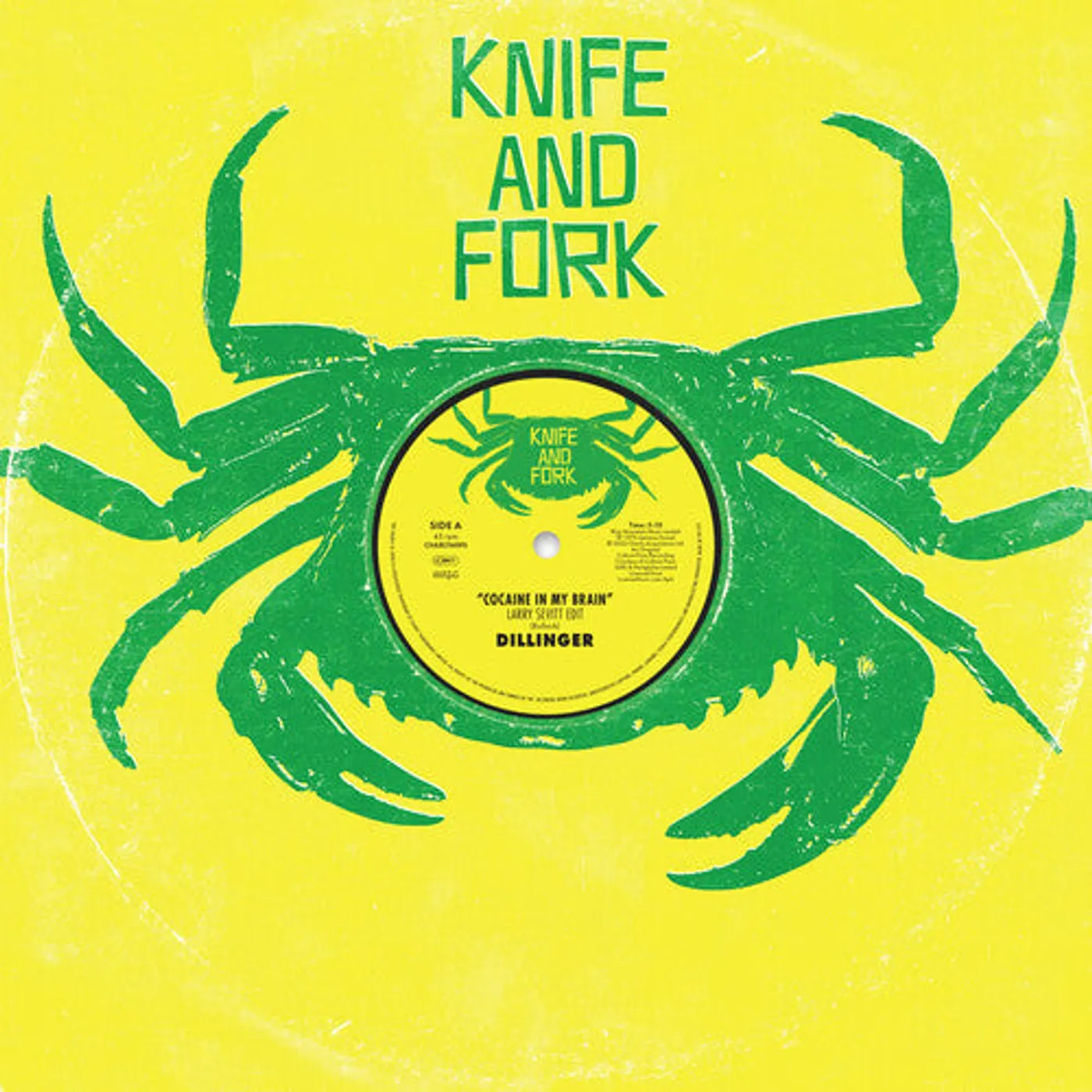 Dillinger LP Vinyl - Cokane In My Brain / Marijuana In My Brain