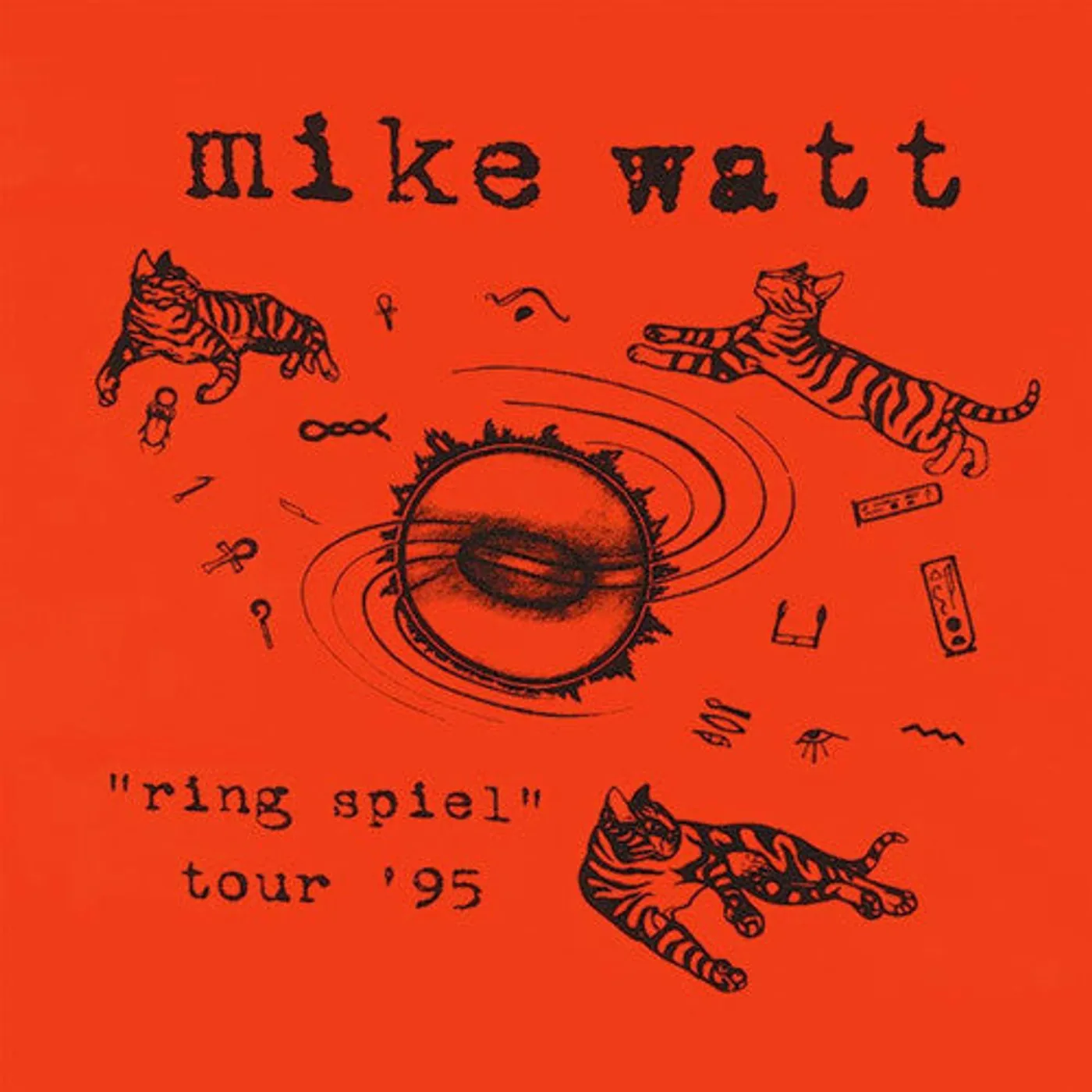 Mike Watt LP Vinyl - Ring Spiel Tour 95
