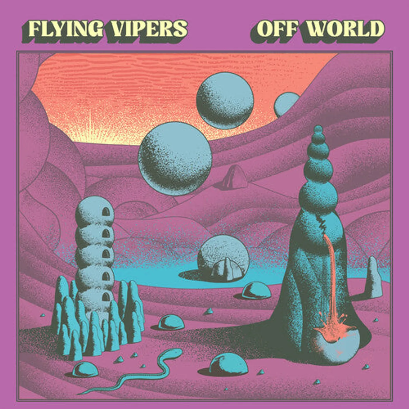 Flying Vipers LP Vinyl - Off World