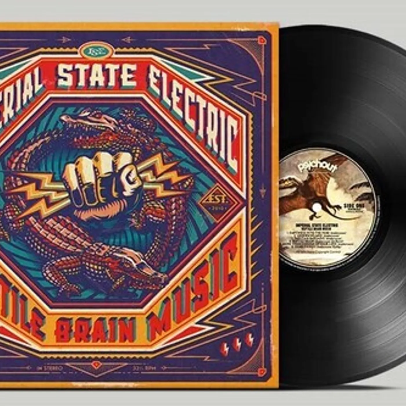 Imperial State Electric LP Vinyl - Reptile Brain Music