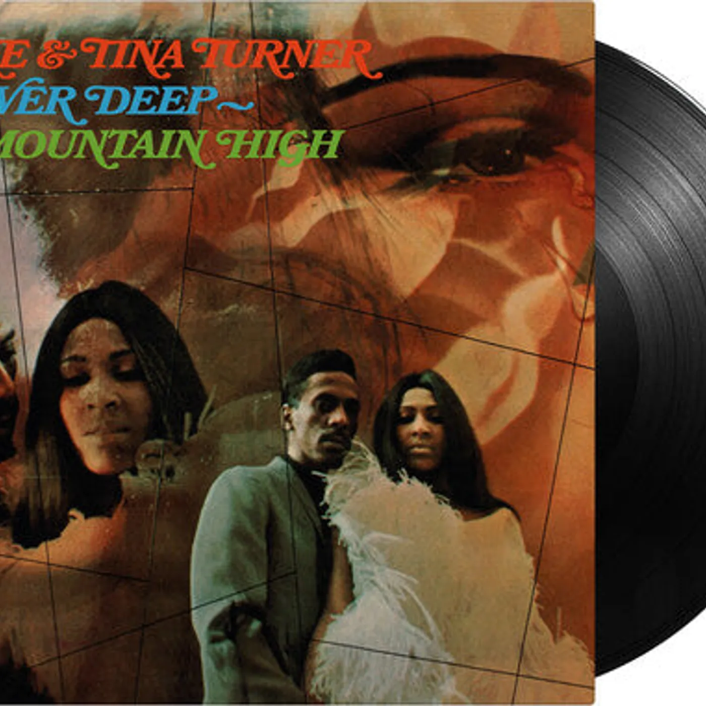 Ike & Tina Turner LP Vinyl - River Deep Mountain High (Blk) (Ogv) (Hol)