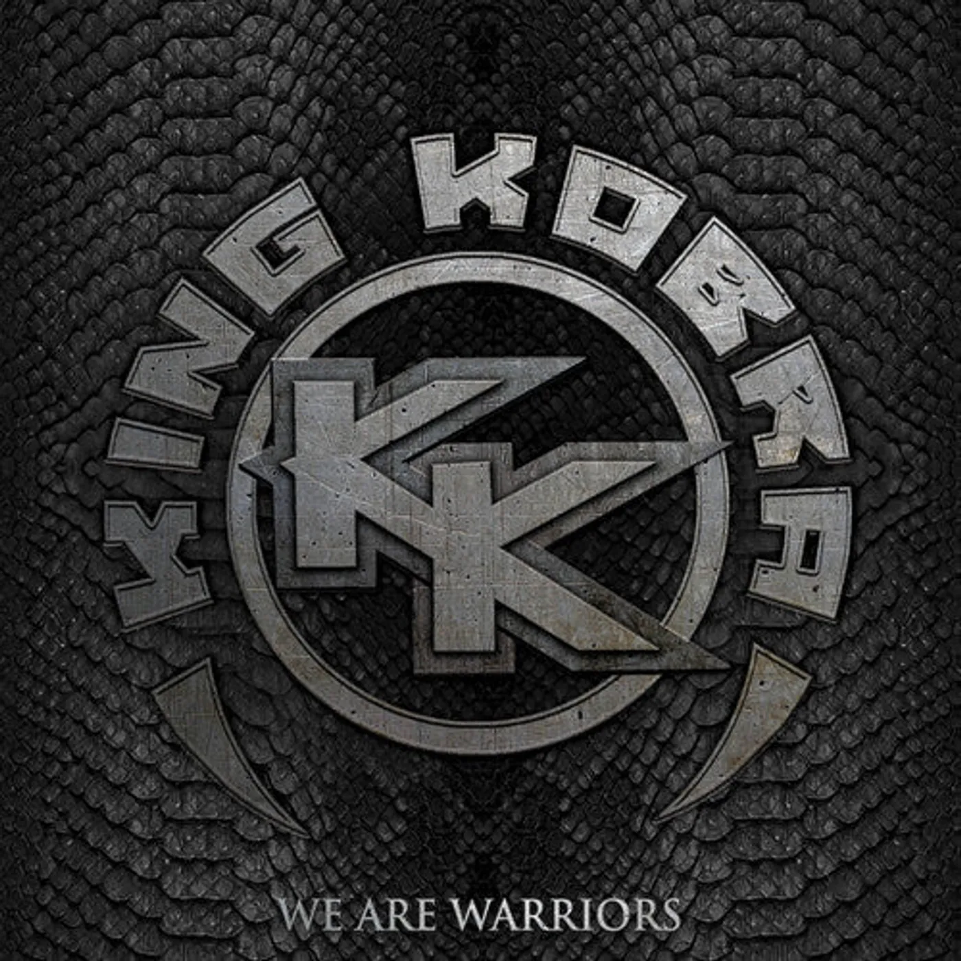 King Kobra LP Vinyl - We Are Warriors - Silver/Black Splatter (Blk)