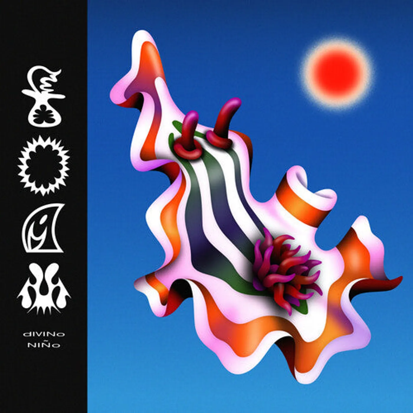 Divino Niño LP Vinyl - Foam - Red/Yellow Swirl (Coloured Vinyl) (Red) (Ylw)