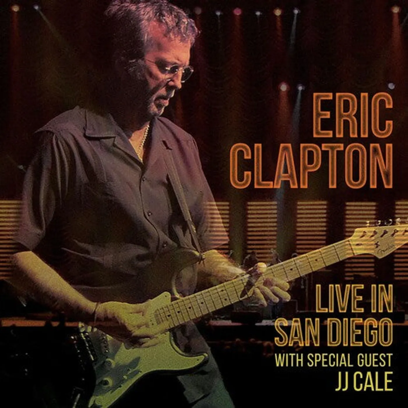 Eric Clapton LP Vinyl - Live In San Diego (With Special Guest Jj Cale)