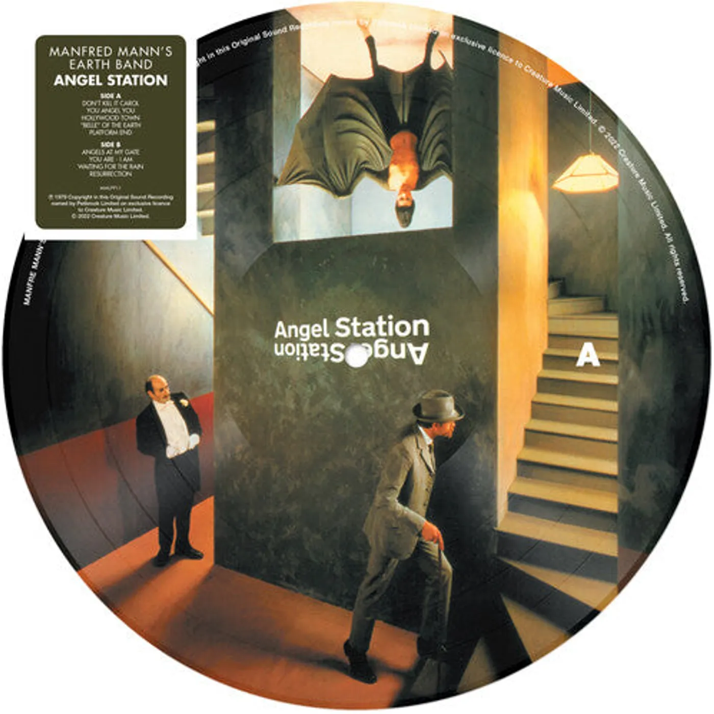 Manfred Mann'S Earth Band LP Vinyl - Angel Station (Pict)