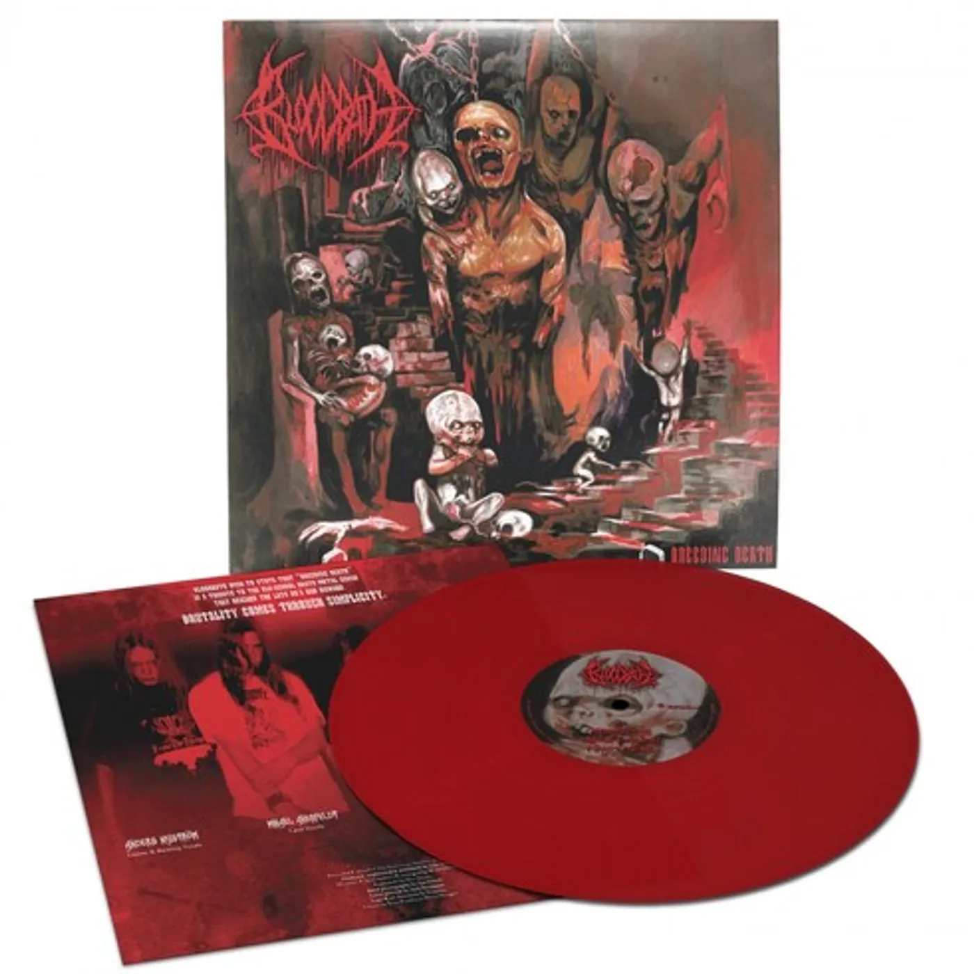 Bloodbath LP Vinyl - Breeding Death (Coloured Vinyl) (Ofgv) (Red) (Uk)