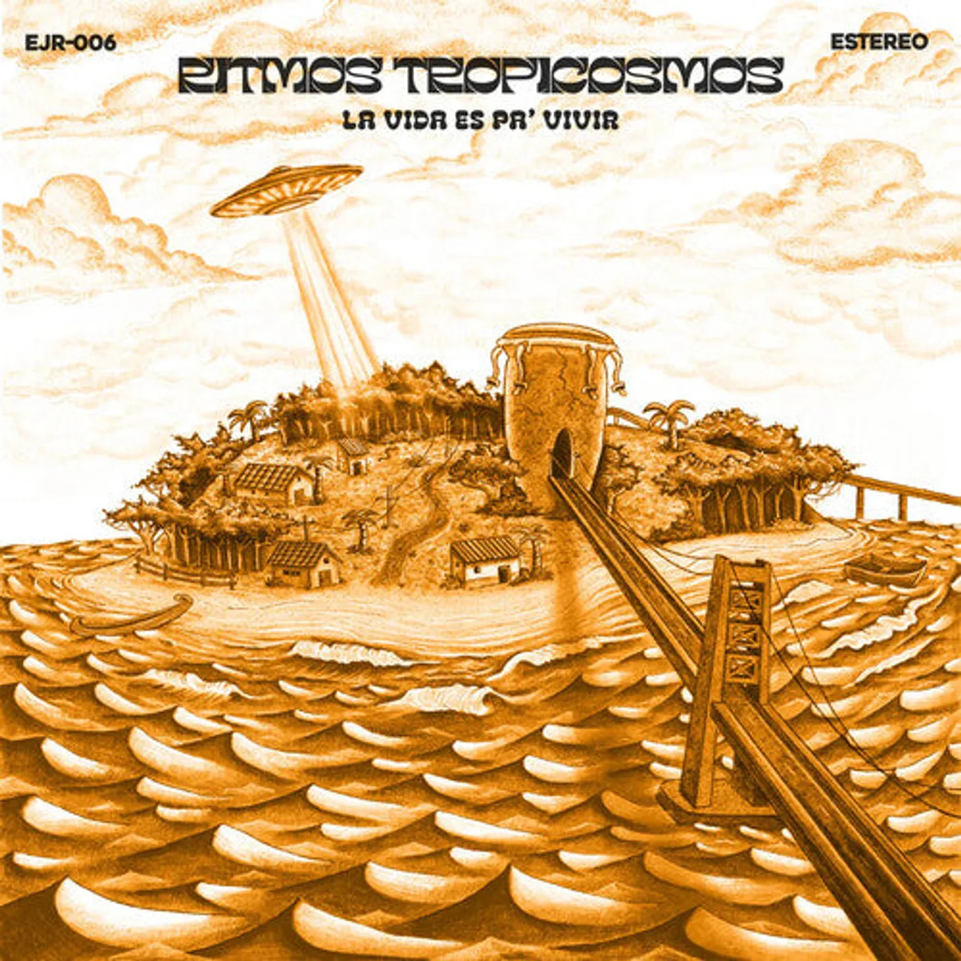 Ritmos Tropicosmos LP Vinyl - La Vida Es Pa' Vivir