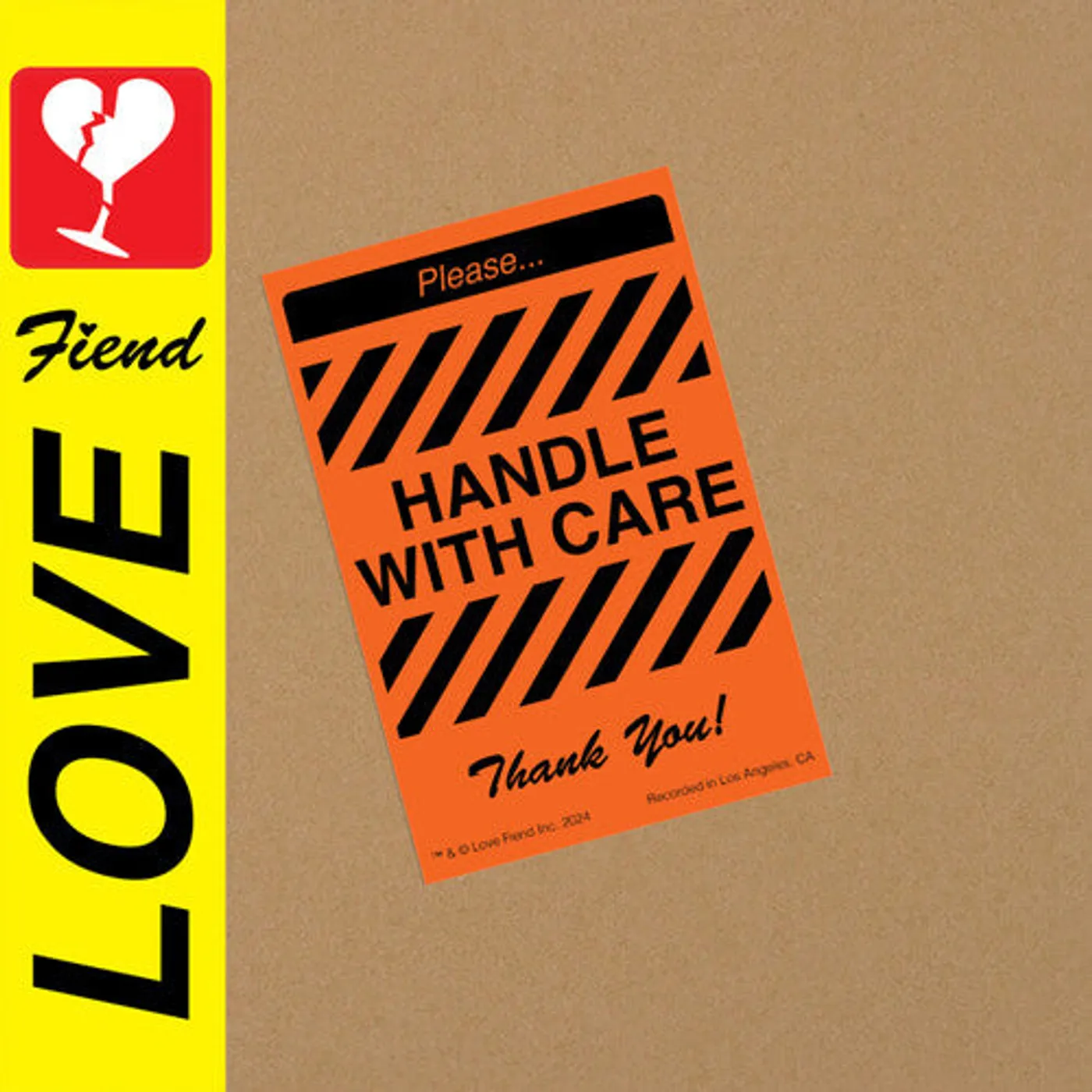 Love Fiend LP Vinyl - Handle With Care