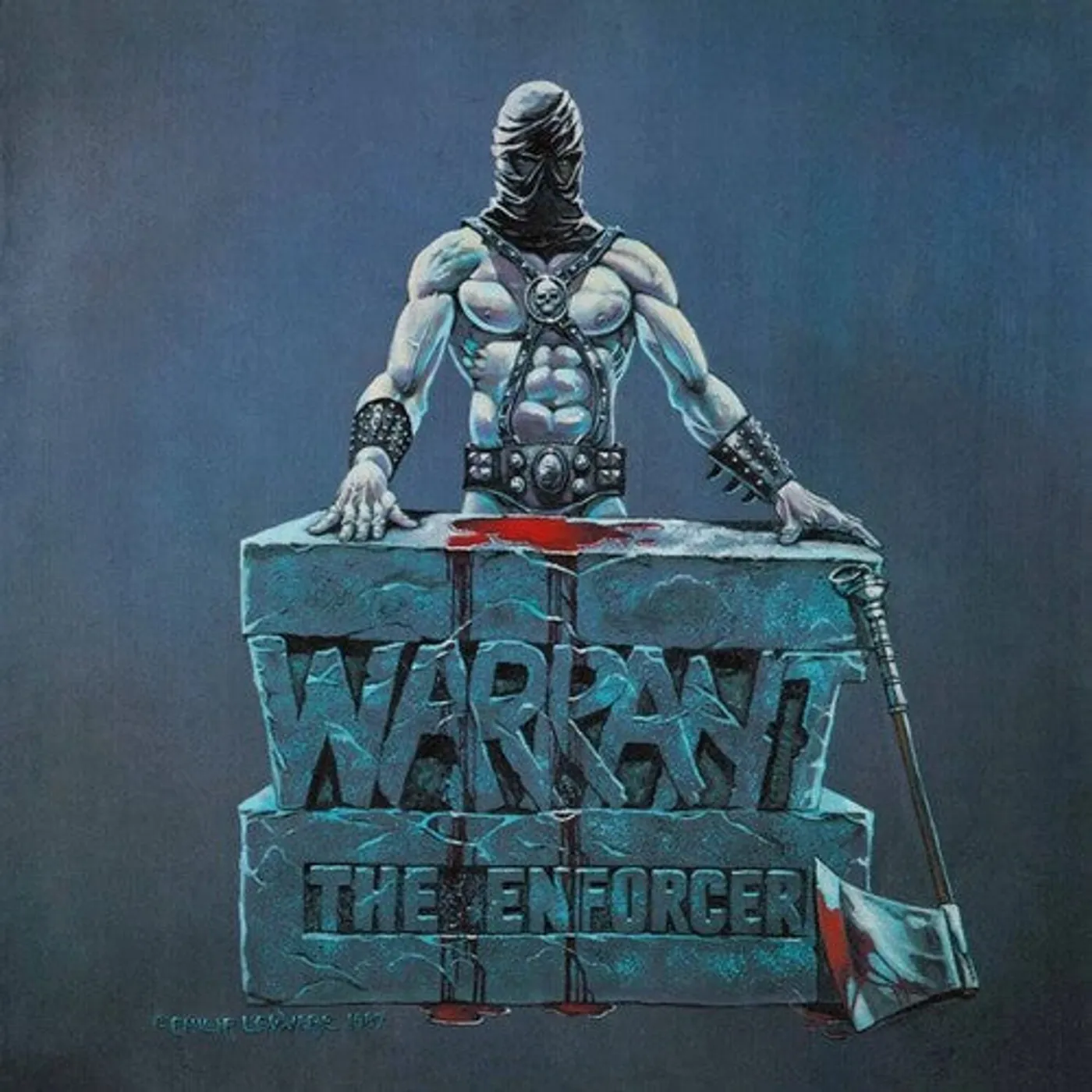 Warrant LP Vinyl - Enforcer - Blood-Red (Coloured Vinyl) (Red)