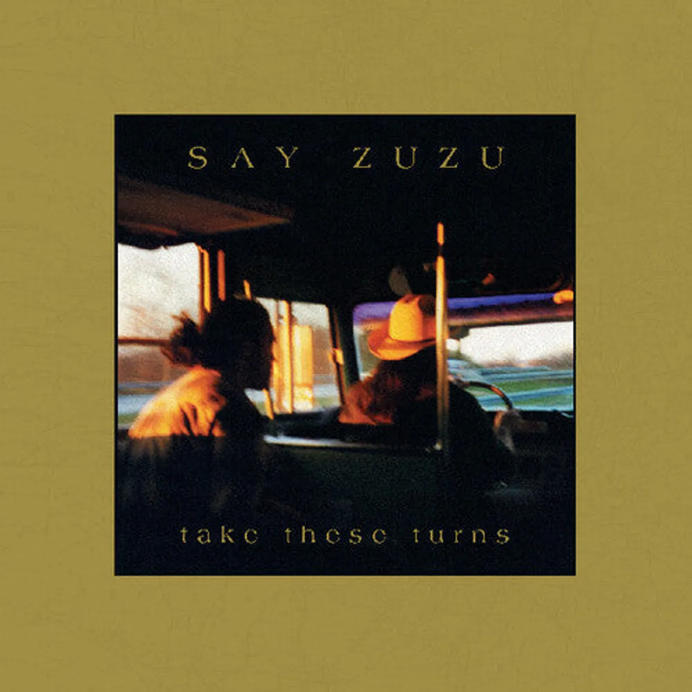 Say Zuzu LP Vinyl - Take These Turns (Blue) (Coloured Vinyl) (Dlx)