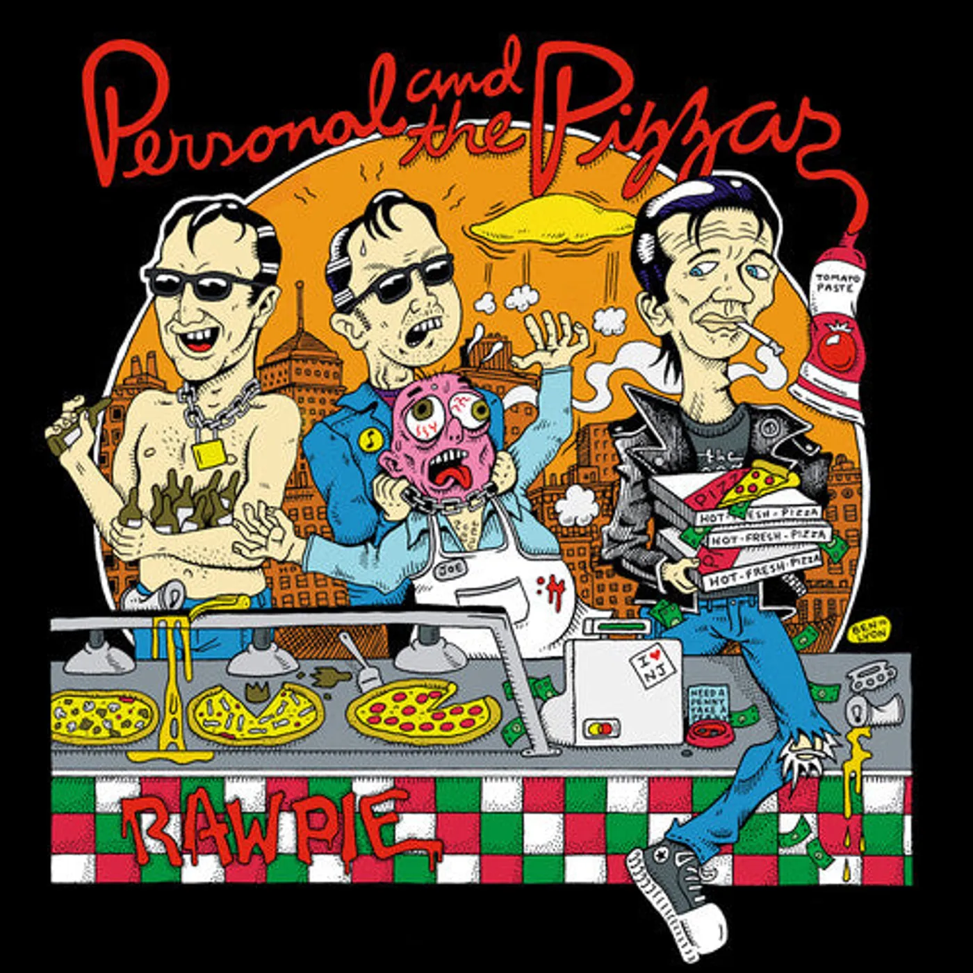 Personal and The Pizzas LP Vinyl - Raw Pie (Ltd)