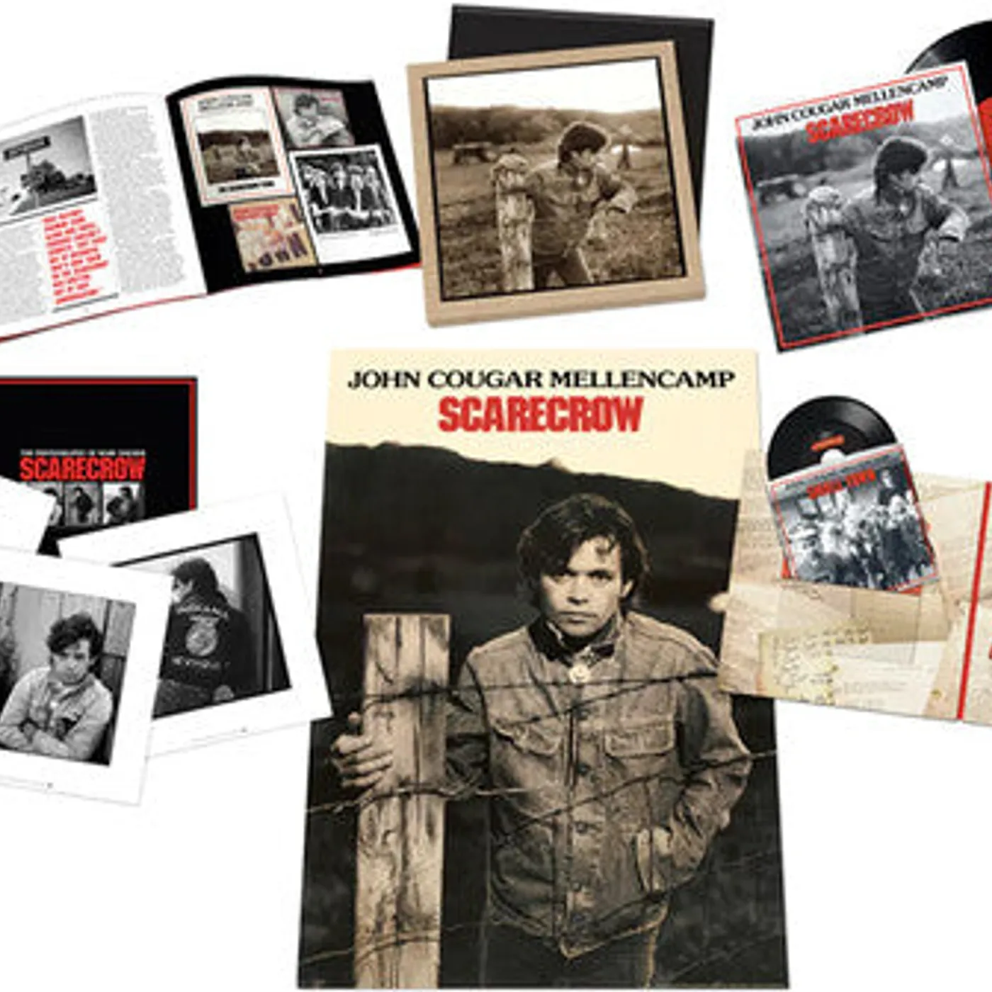 John Mellencamp LP Vinyl - Scarecrow (Dlx) (Wbr) (Wlp) (Wsv)