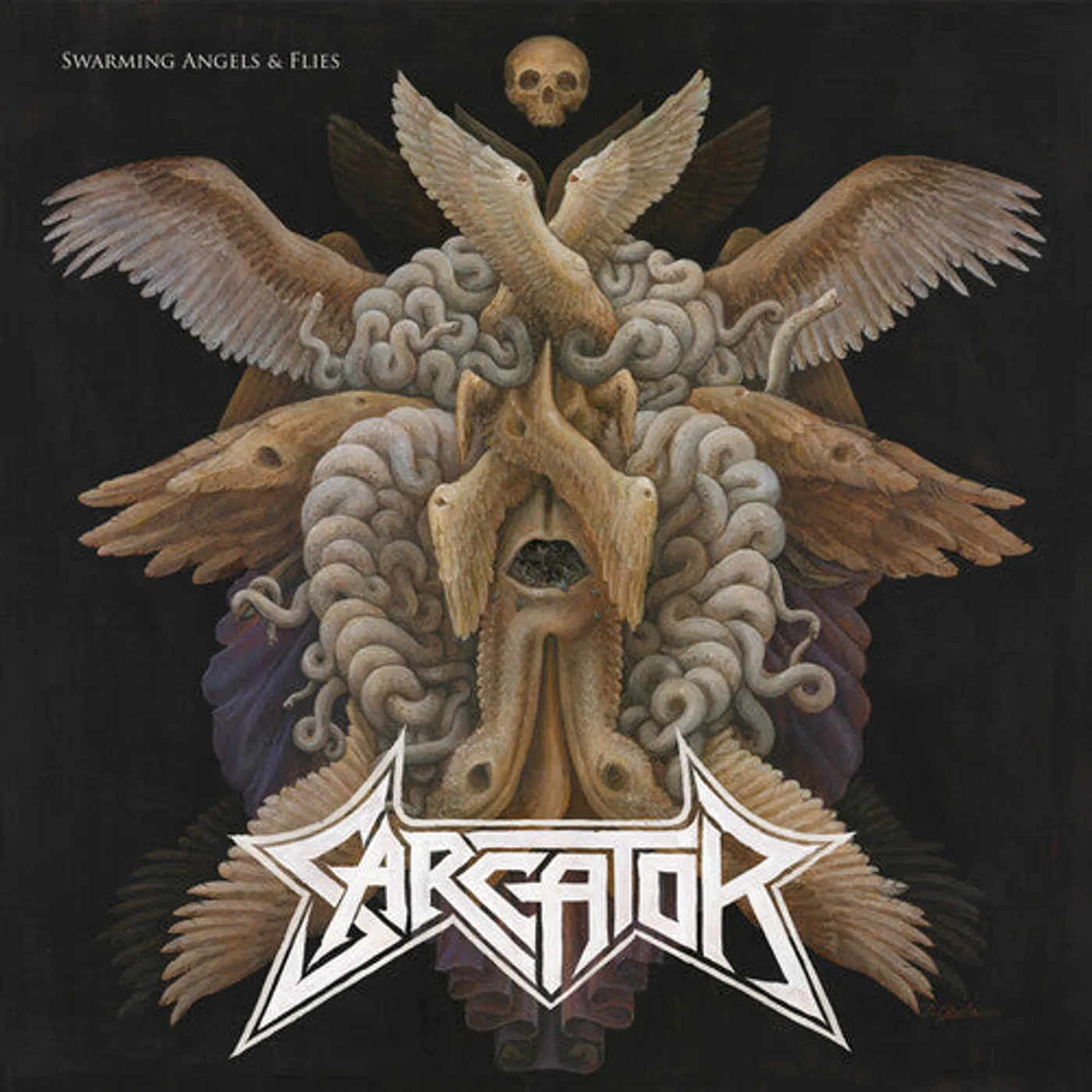 Sarcator LP Vinyl - Swarming Angels & Flies (Blk) (Coloured Vinyl)