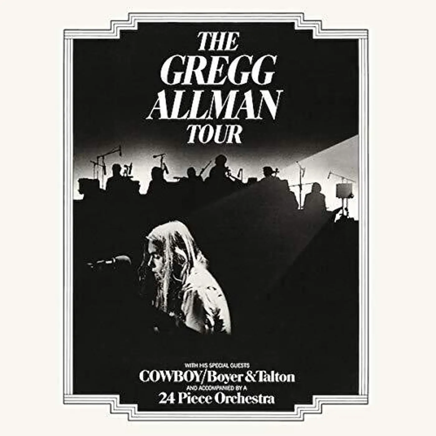 Gregg Allman LP Vinyl - Gregg Allman Tour