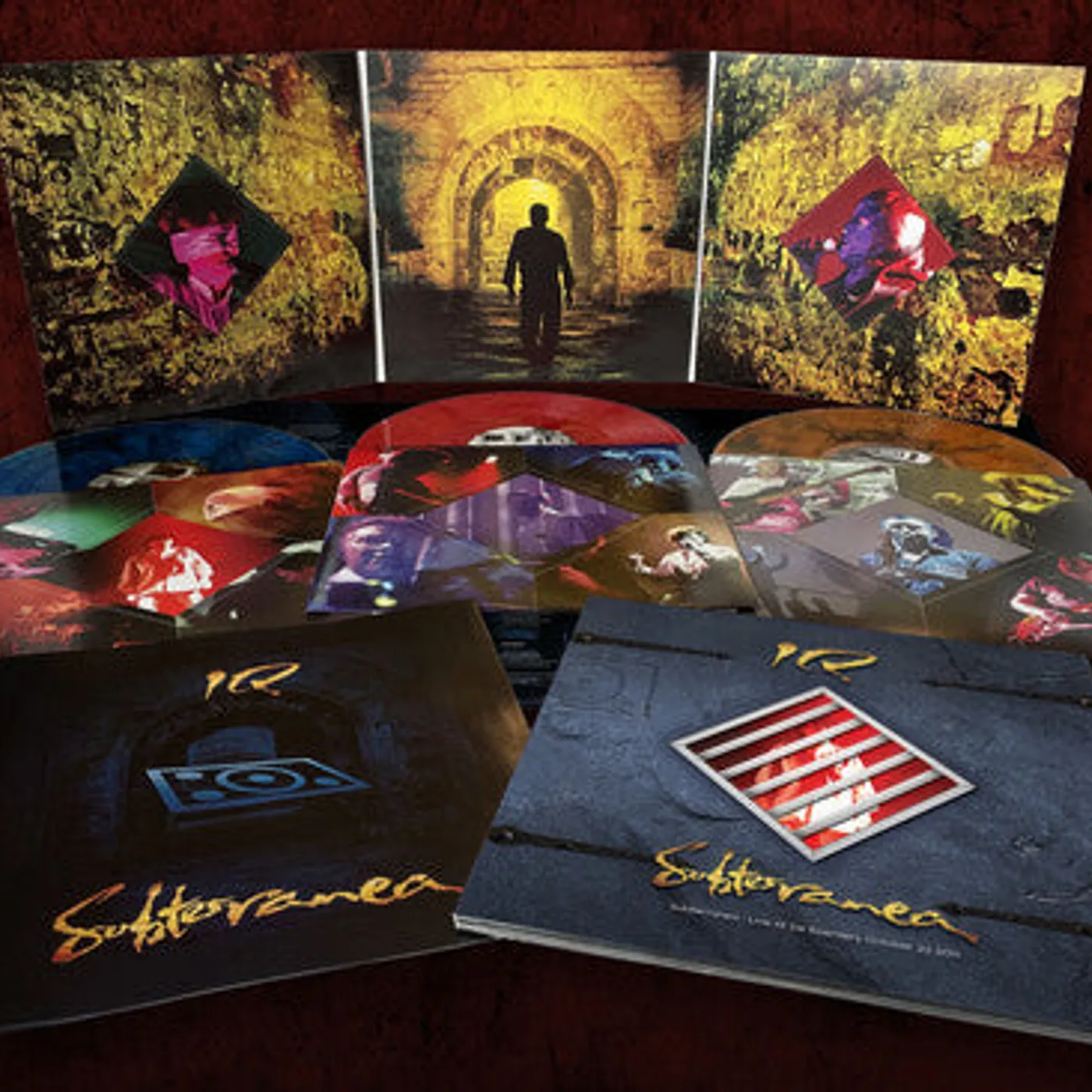 Iq LP Vinyl - Subterranea Live (Coloured Vinyl) (Uk)