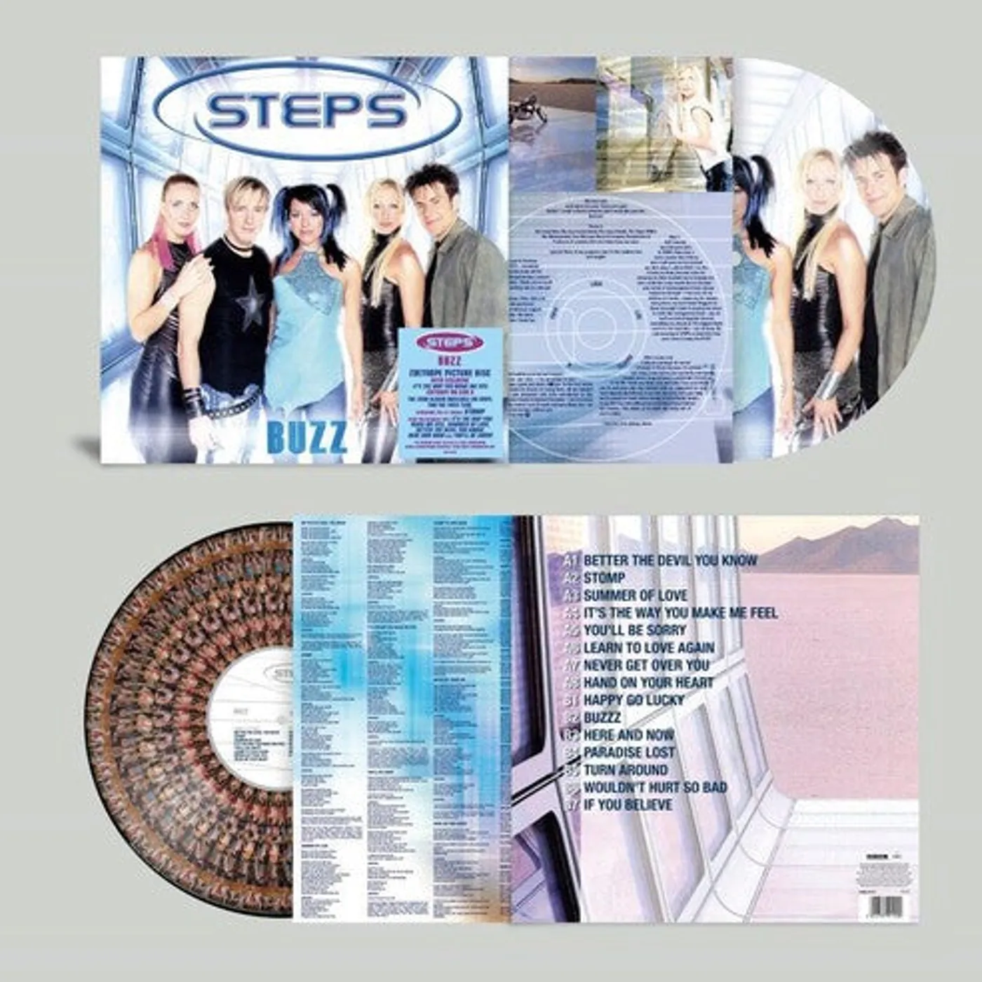Steps LP Vinyl - Buzz (Pict) (Uk)