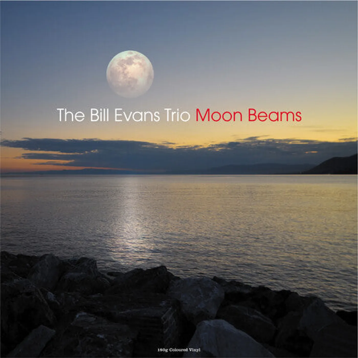 Bill Evans LP Vinyl - Moon Beams (Coloured Vinyl) (Ogv) (Red) (Uk)