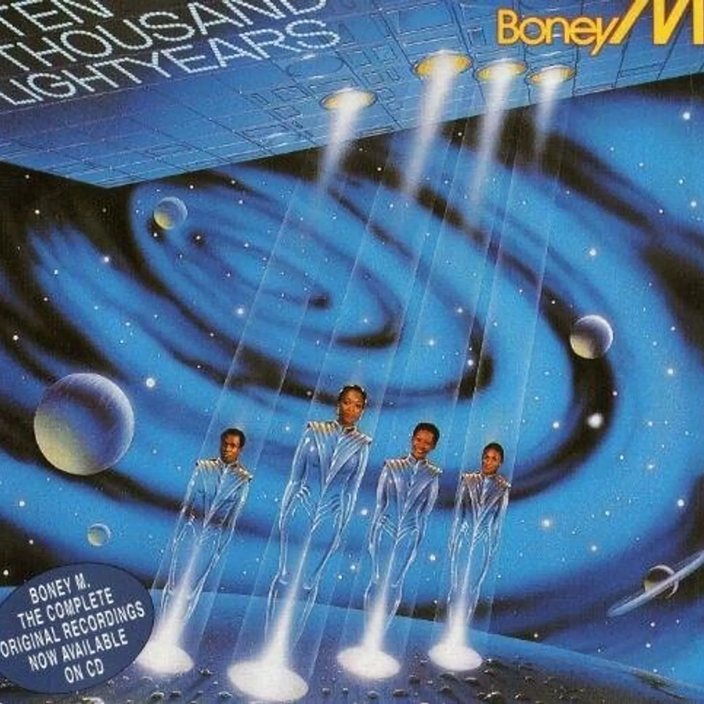 Boney M. LP Vinyl - 10,000 Lightyears (1984) (Hol)