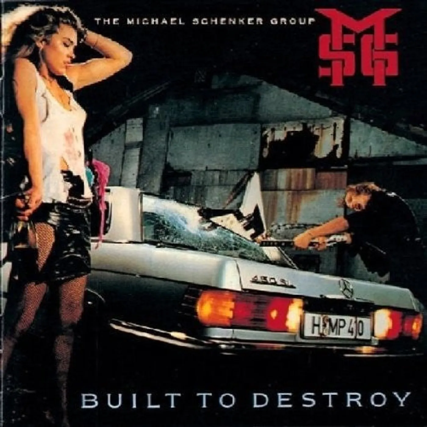 Michael Schenker LP Vinyl - Built To Destroy (Pict)