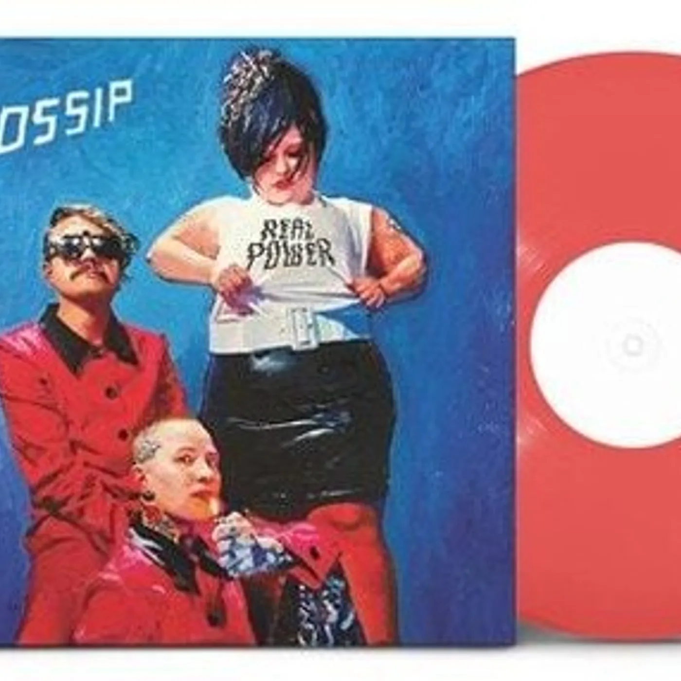 Gossip LP Vinyl - Real Power (Coloured Vinyl) (Red) (Port)