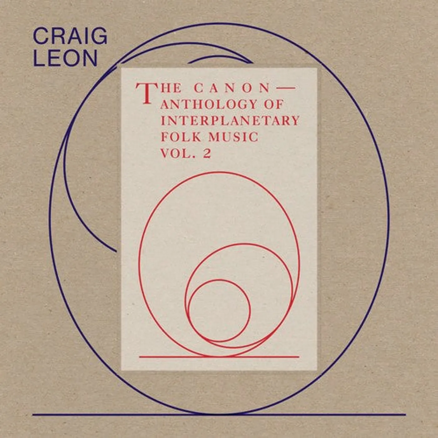 Craig Leon LP Vinyl - Anthology Of Interplanetary Folk Music Vol. 2: The