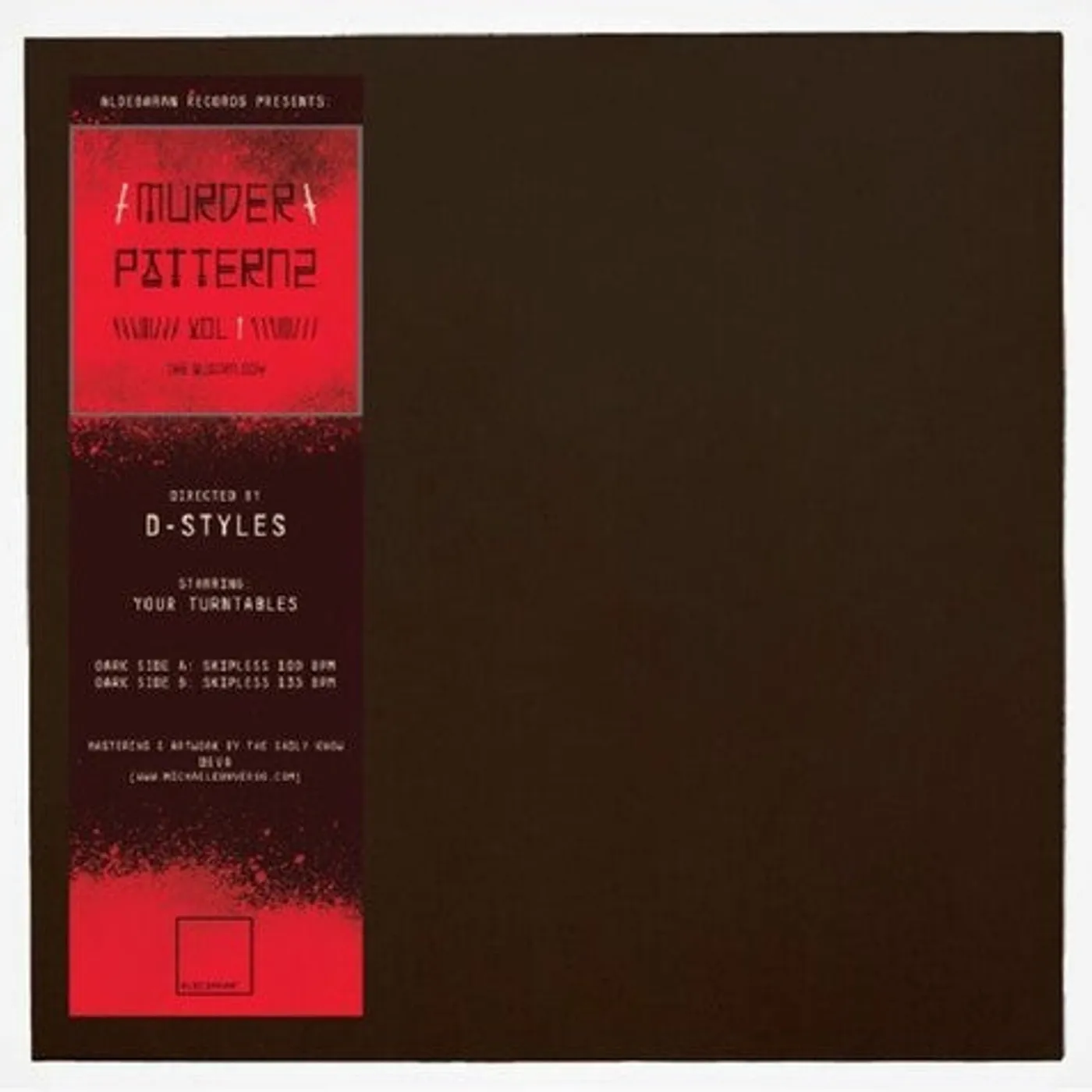 D-Styles LP Vinyl - Murder Patternz Vol 1 (Ita)