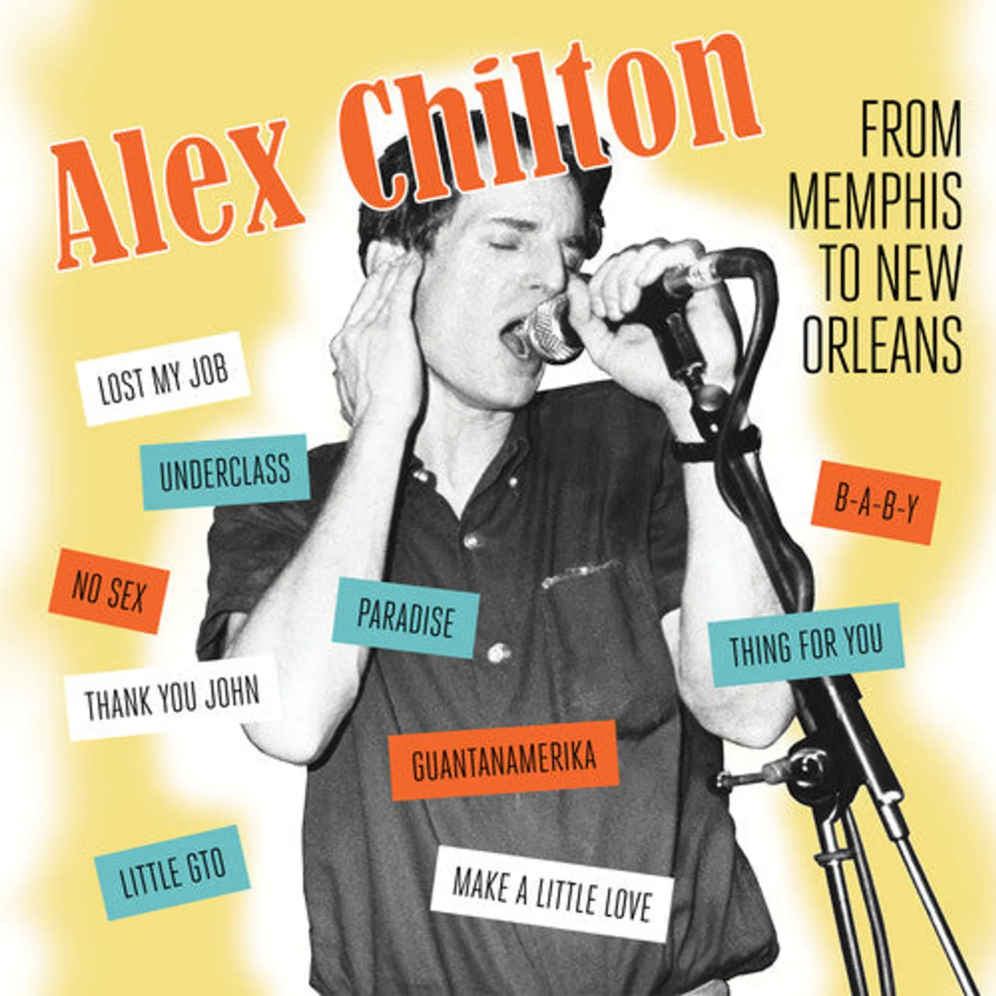 Alex Chilton LP Vinyl - From Memphis To New Orleans